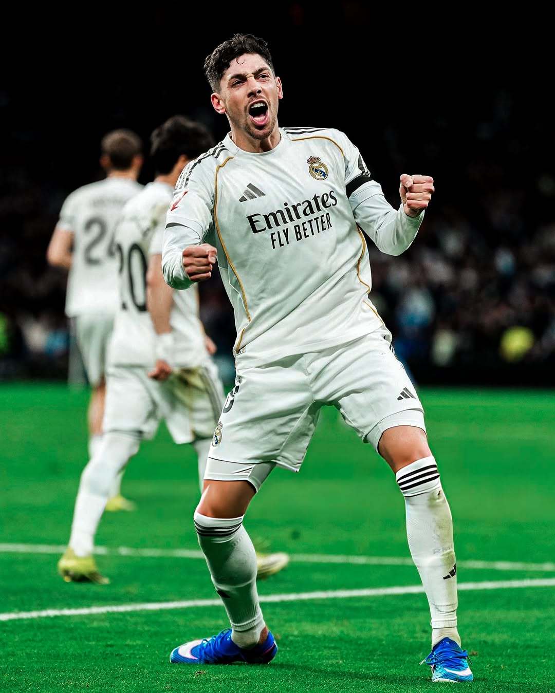 皇马巴尔韦德 叒是世界波·世界top级中场2026年15场比赛，7球8助 