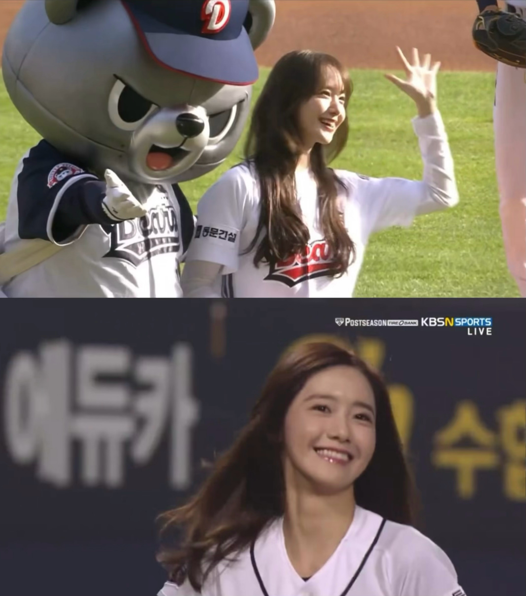 如果我不说，你猜哪个是2015，哪个是2026🥹林允儿2015vs2026开球