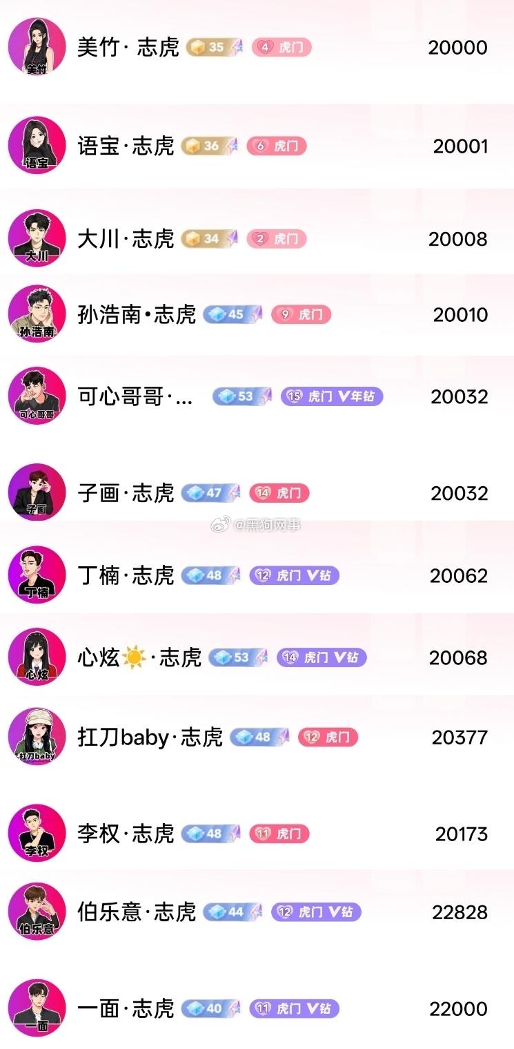 志虎丢老人了，三大项一个没赢，晓亮一个大姐刷了50W，比志虎总分都高，有人质疑晓