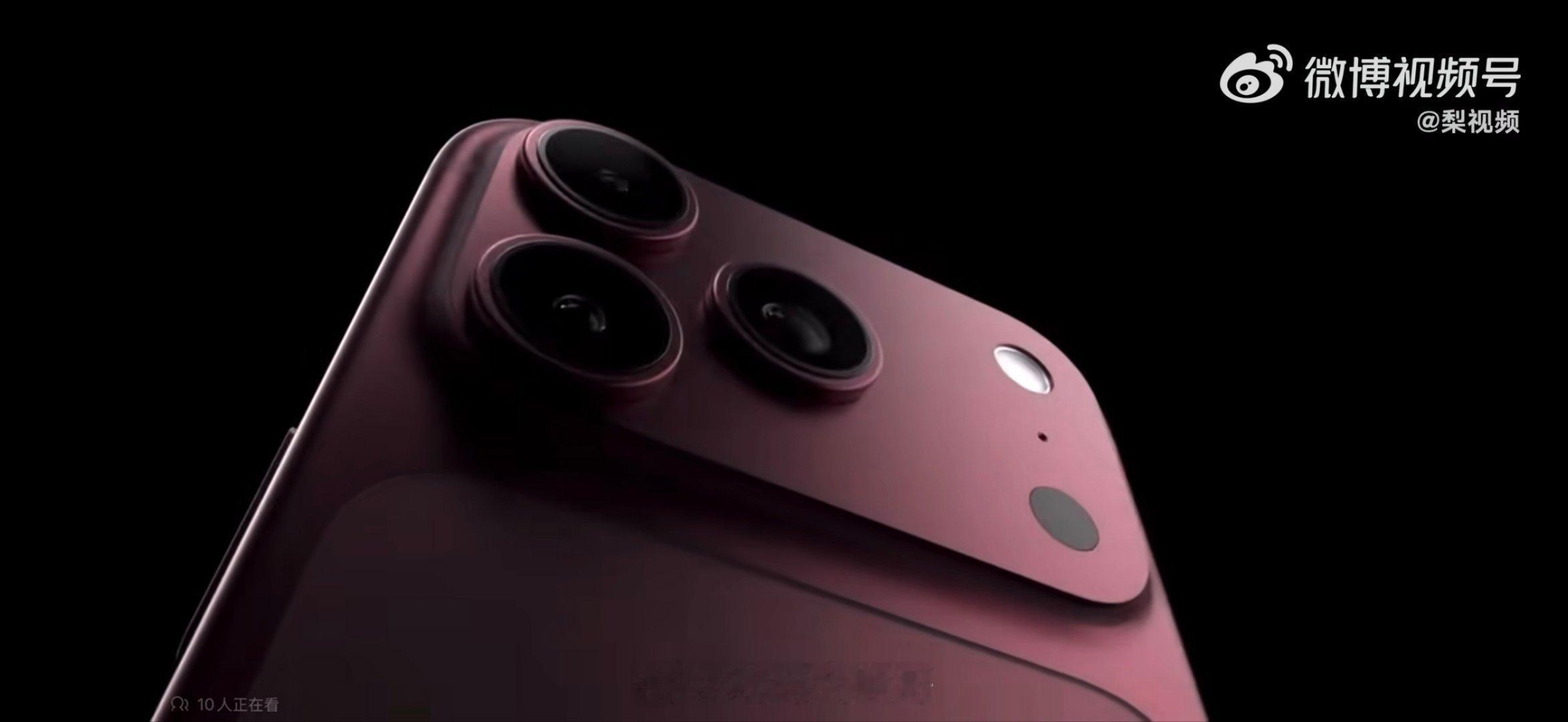 iPhone18Pro渲染视频曝光看了曝光渲染图，这款新机背面跟iPhone 1