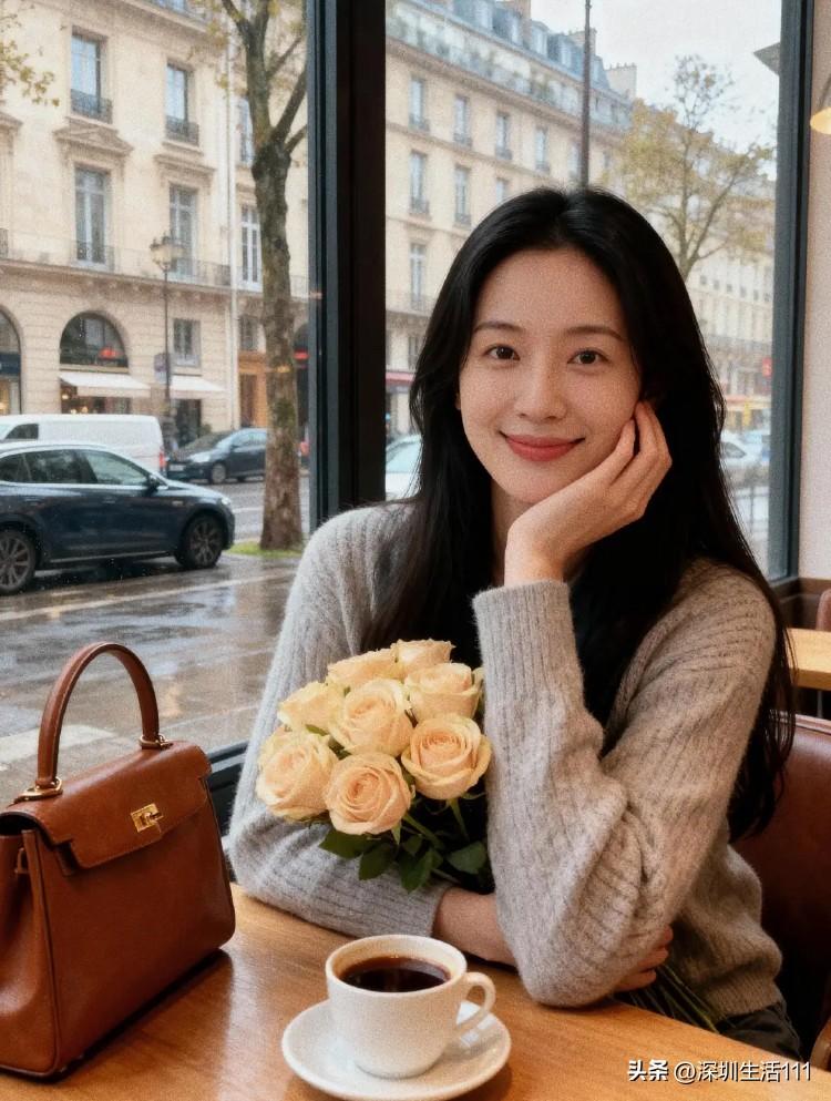 刚刚在外面，看到一对情侣（或许是夫妻）。男的很帅，白白净净，身高180cm左右，