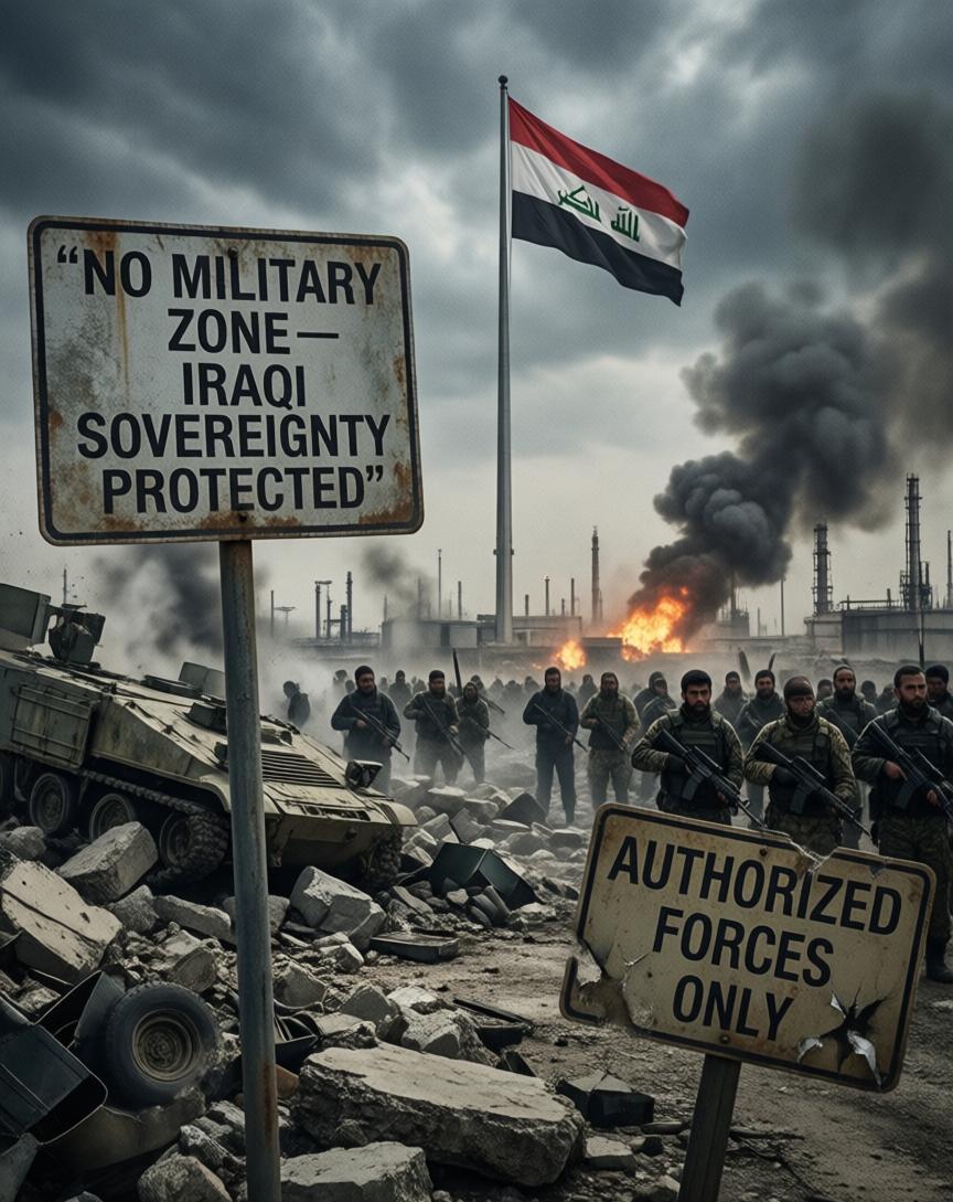 伊拉克那边，这一回是真的不想忍了。

据德新社、法新社3月10日报道，就在美以联