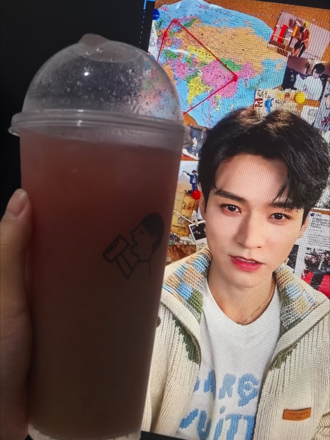 喝上龚俊同款了