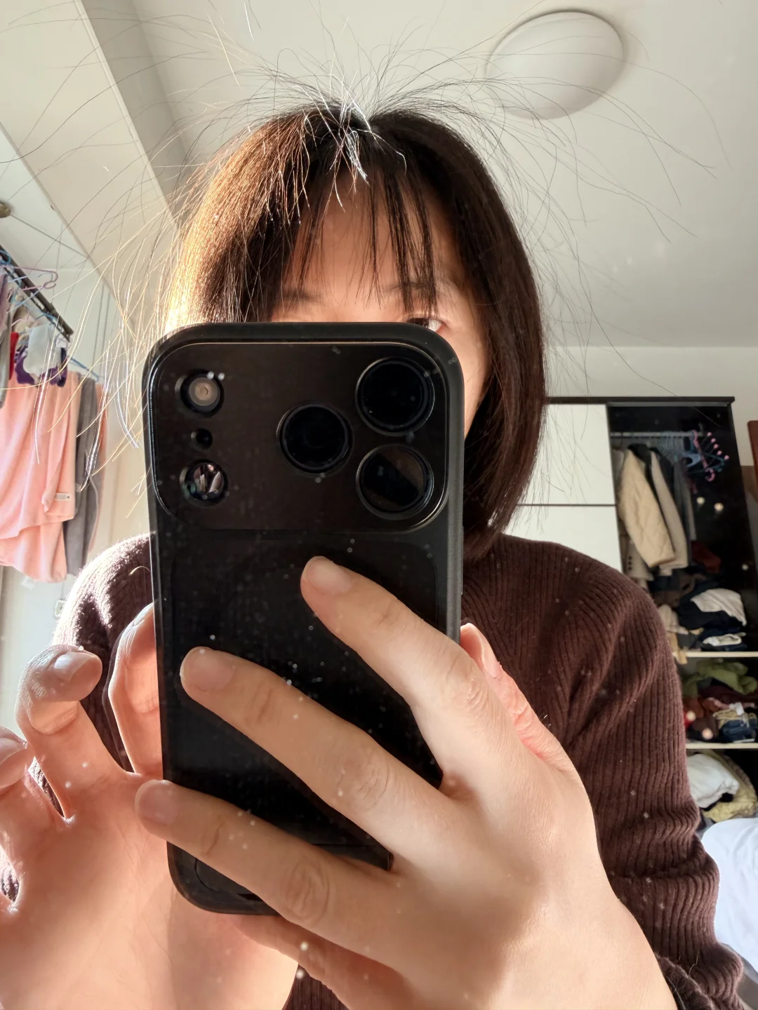 感受一下北方的静电