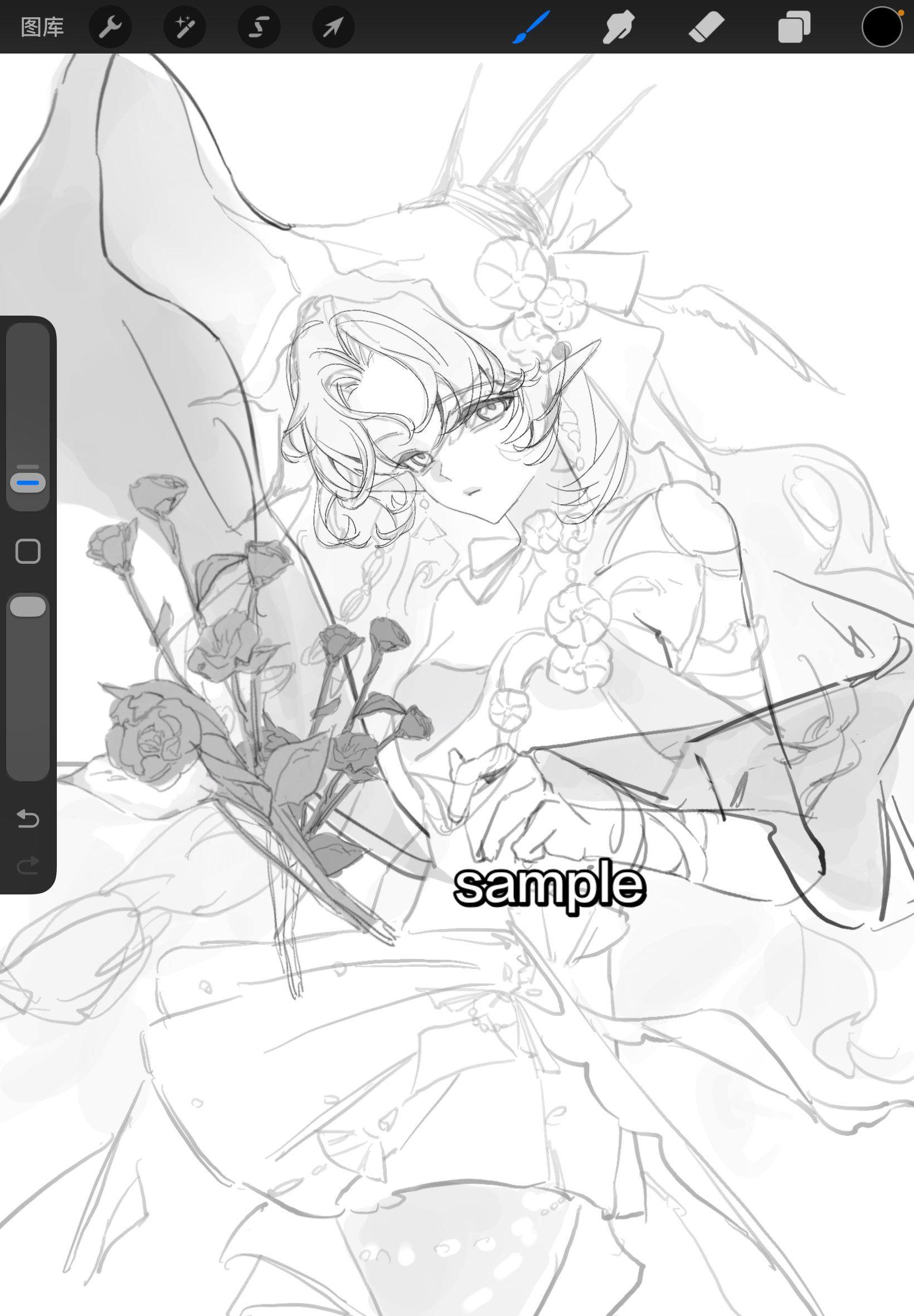 看似画了很久，实则画了很久。