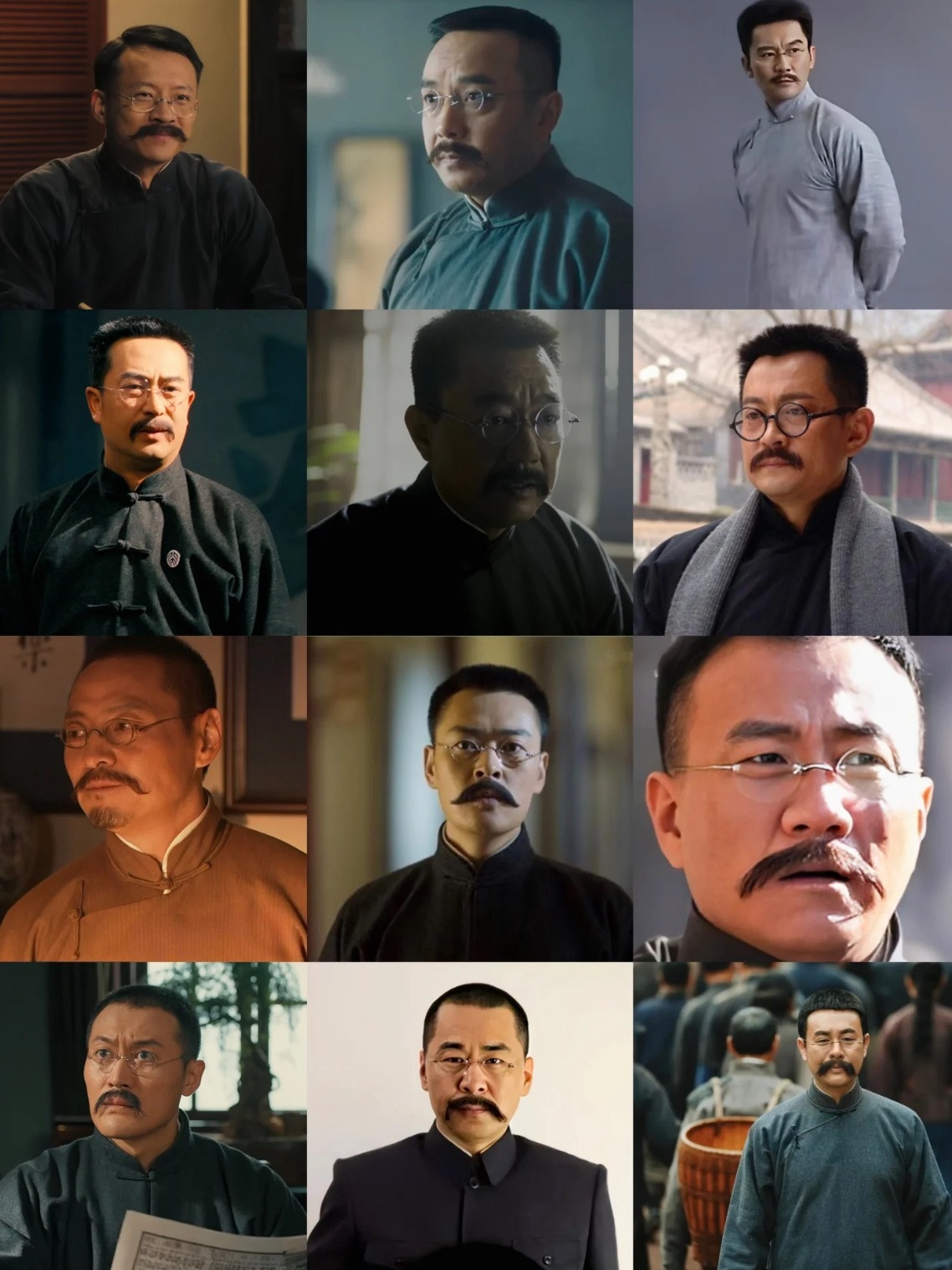李大钊饰演者（据不完全统计）张桐—《觉醒年代》、《光荣与梦想》田少军—《铁肩担道