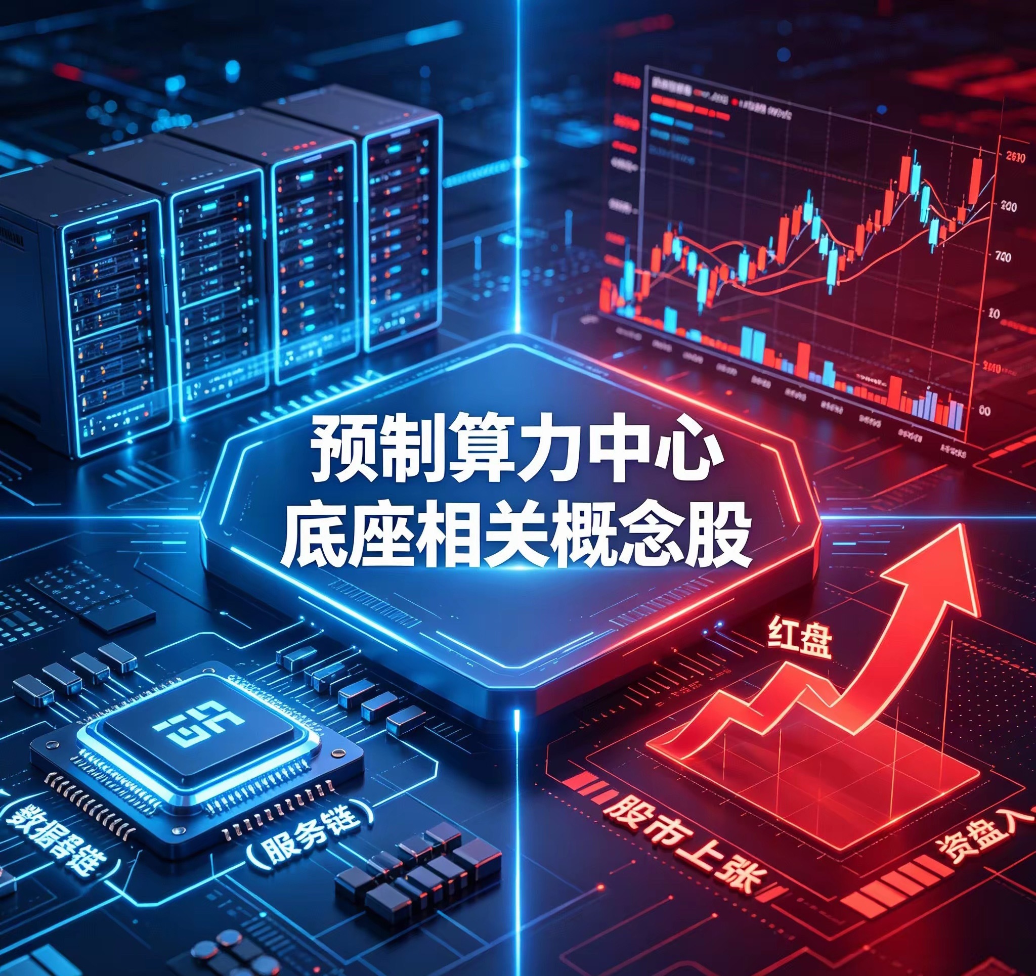 预制算力中心底座相关概念股1、特锐德（300001）：全球预制舱变电站龙头，"算