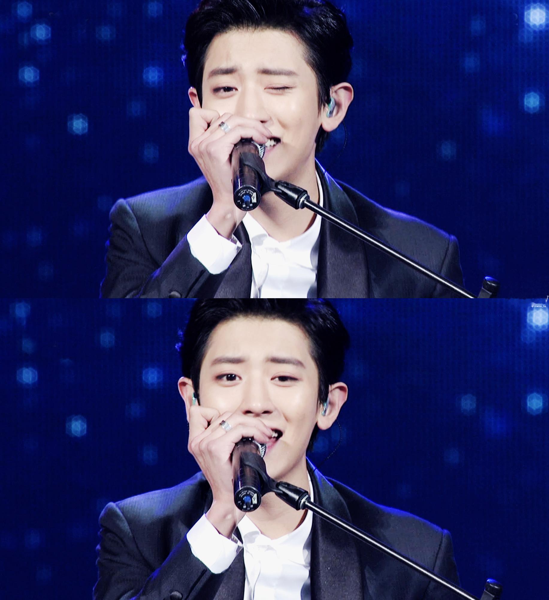 朴灿烈[超话]141030 音乐银行墨西哥特辑 ​​​