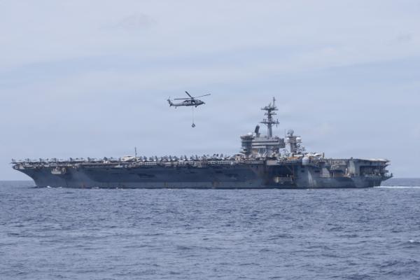 据美国全国广播公司报道，中东海域即将迎来一场罕见的军事集结，三支航母打击群正悄然