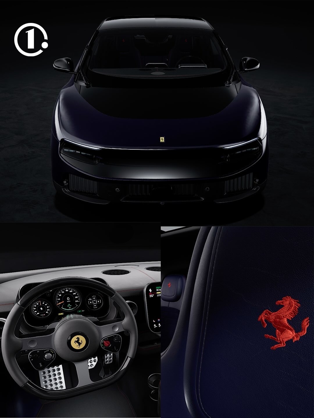 Ferrari Luce 个人感觉目前在法拉利售车型最适合个性化定制的一款。 