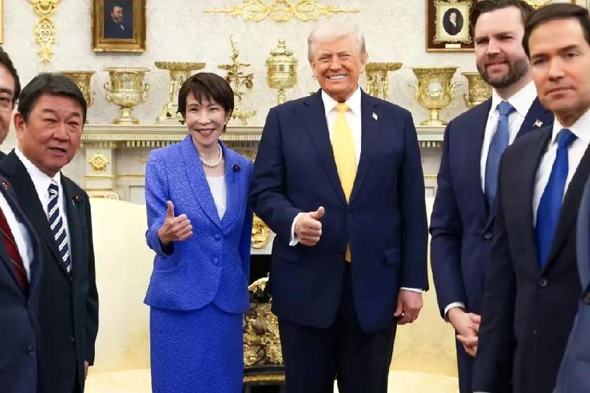 3月21日，台北《联合报》报道:“日美首脑会晤，表示反对‘改变台海现状’，并计划