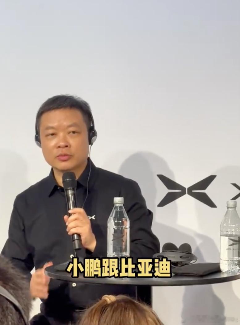 何小鹏称小鹏与比亚迪是不同的模式无限热爱c 同样是中国新能源出海，却走出两条截然