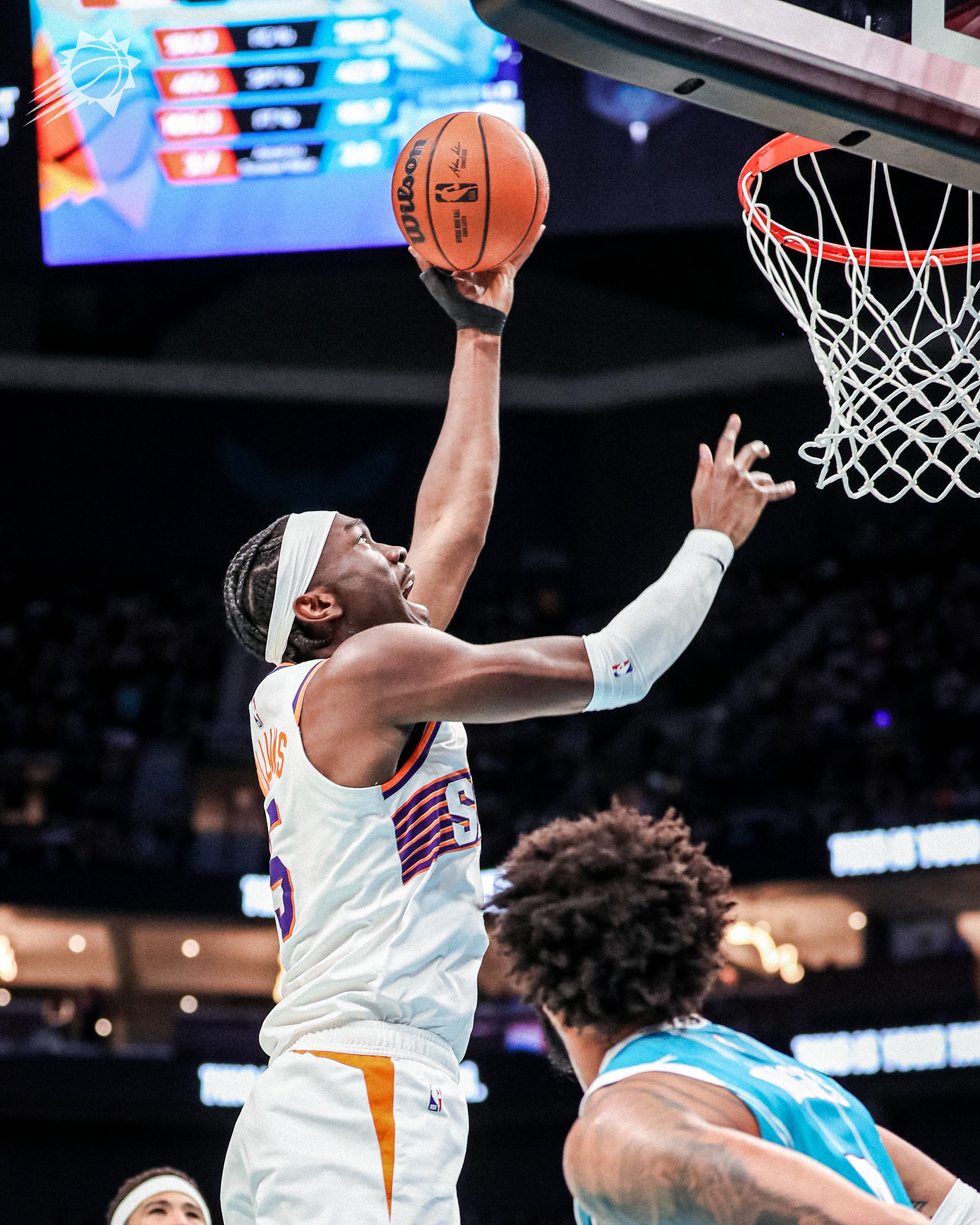 马威完成惊天封盖，转换灌篮！菲尼克斯太阳 ｜旭日东升 ｜太阳vs黄蜂