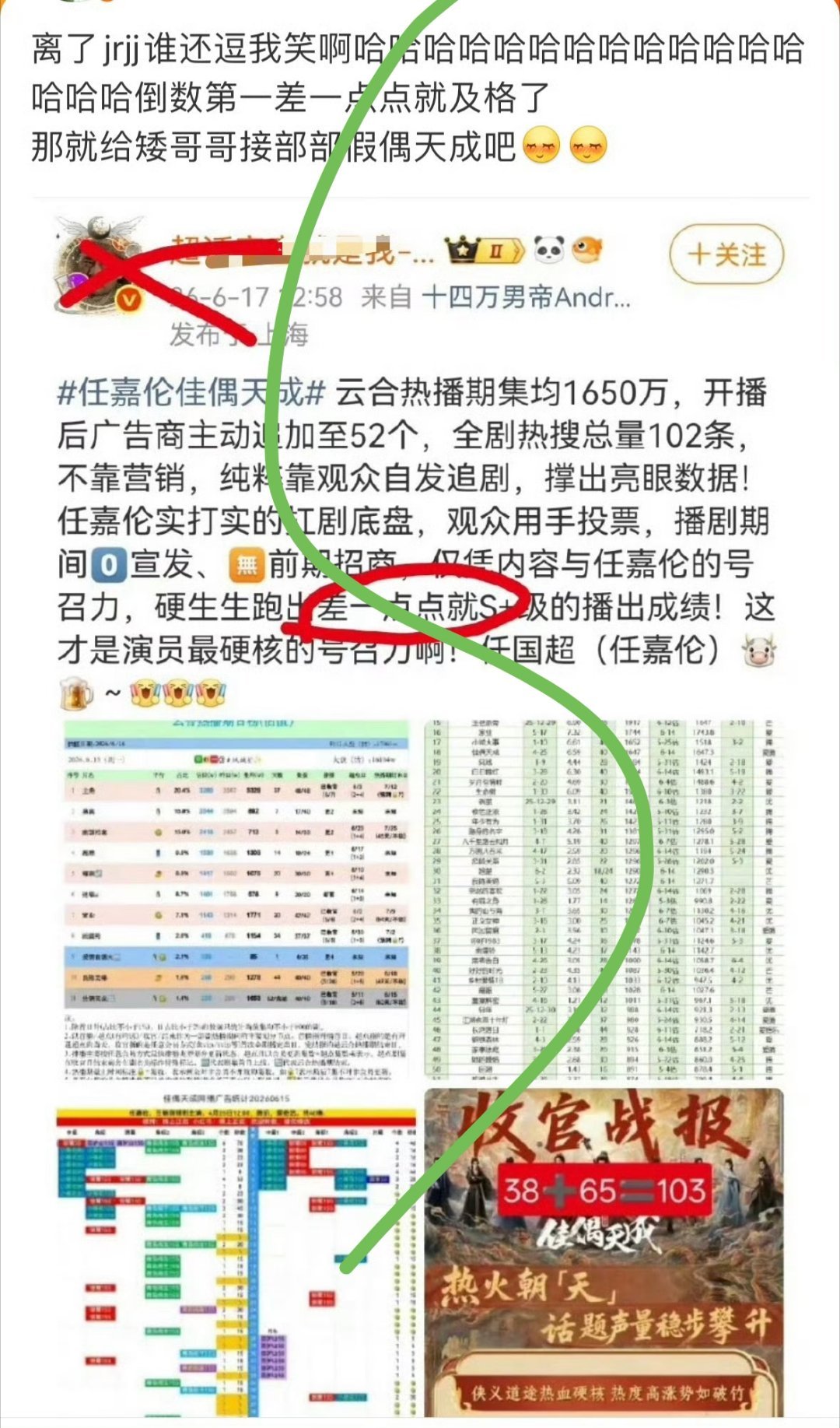 我也差一点点就考上清华北大了，你看我炫耀了吗？ 
