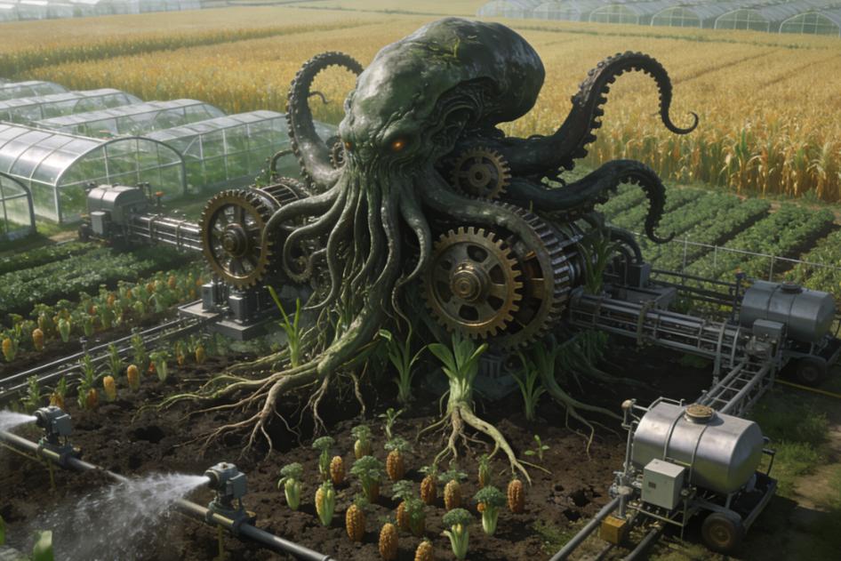 中国不仅是“工业克苏鲁”，更是“农业克苏鲁”！2024年农业增加值占全球比重高达