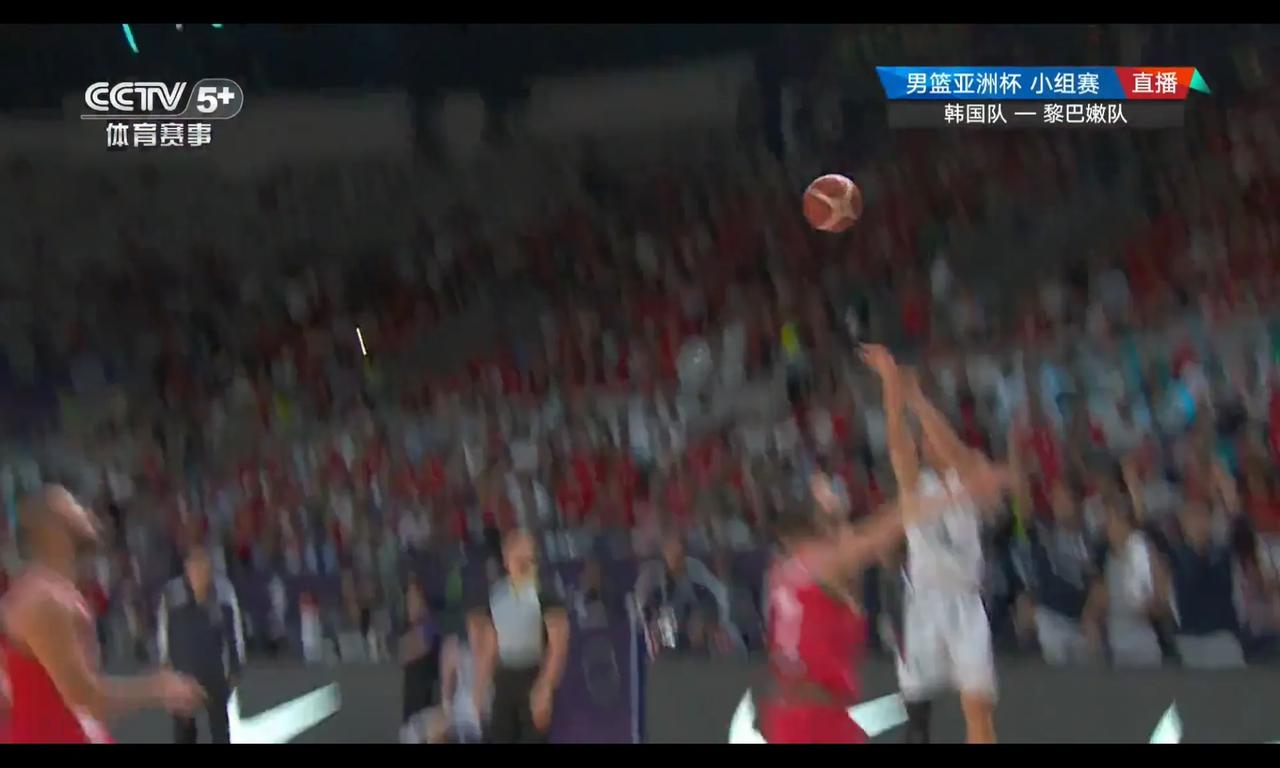 韩国队三分球半场25中13,52:36奠定赢球迹象，他们能这样赢黎巴嫩吗？

韩