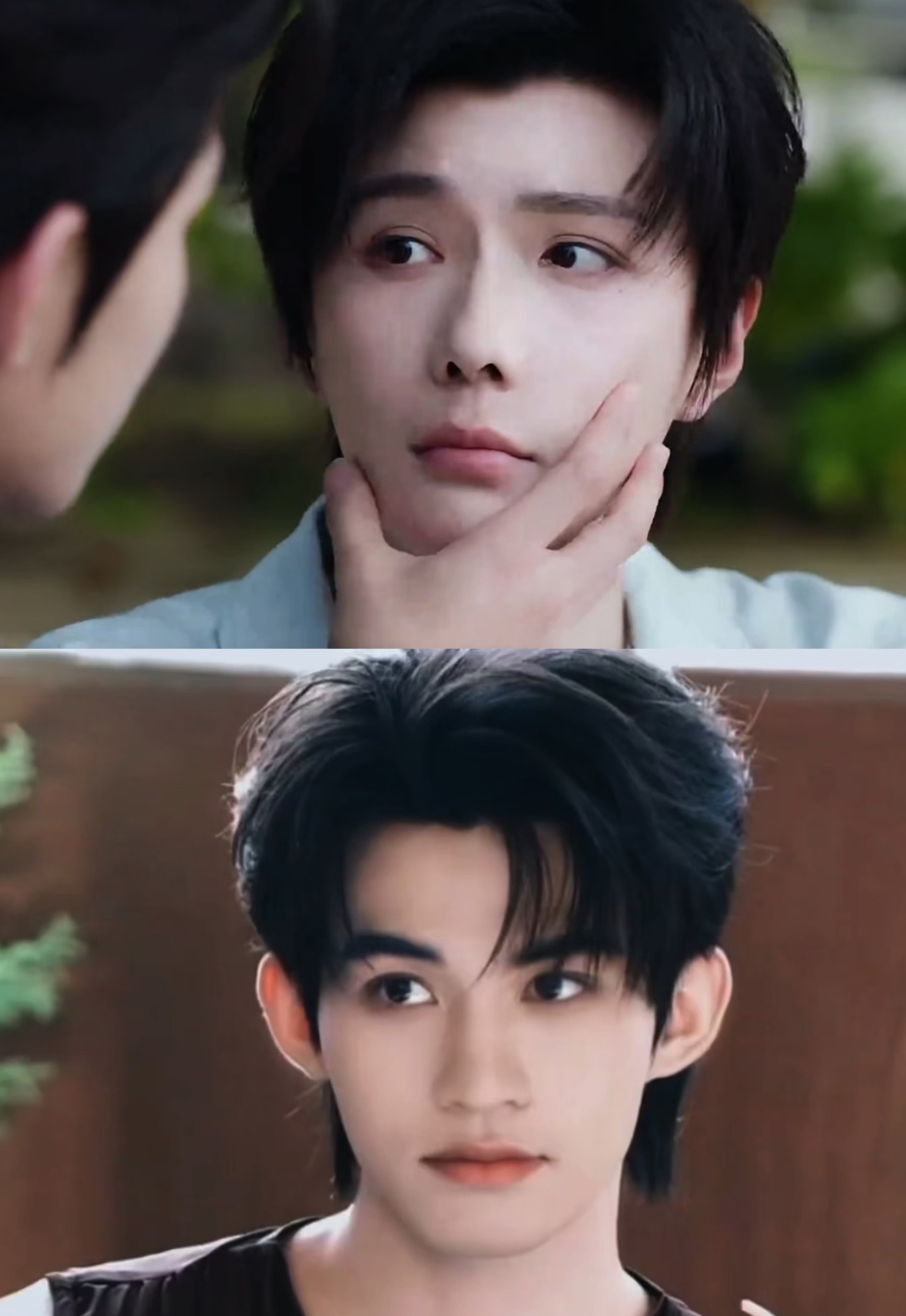 同一个表情不同的感觉，一个萌妹一个绿茶小狗 