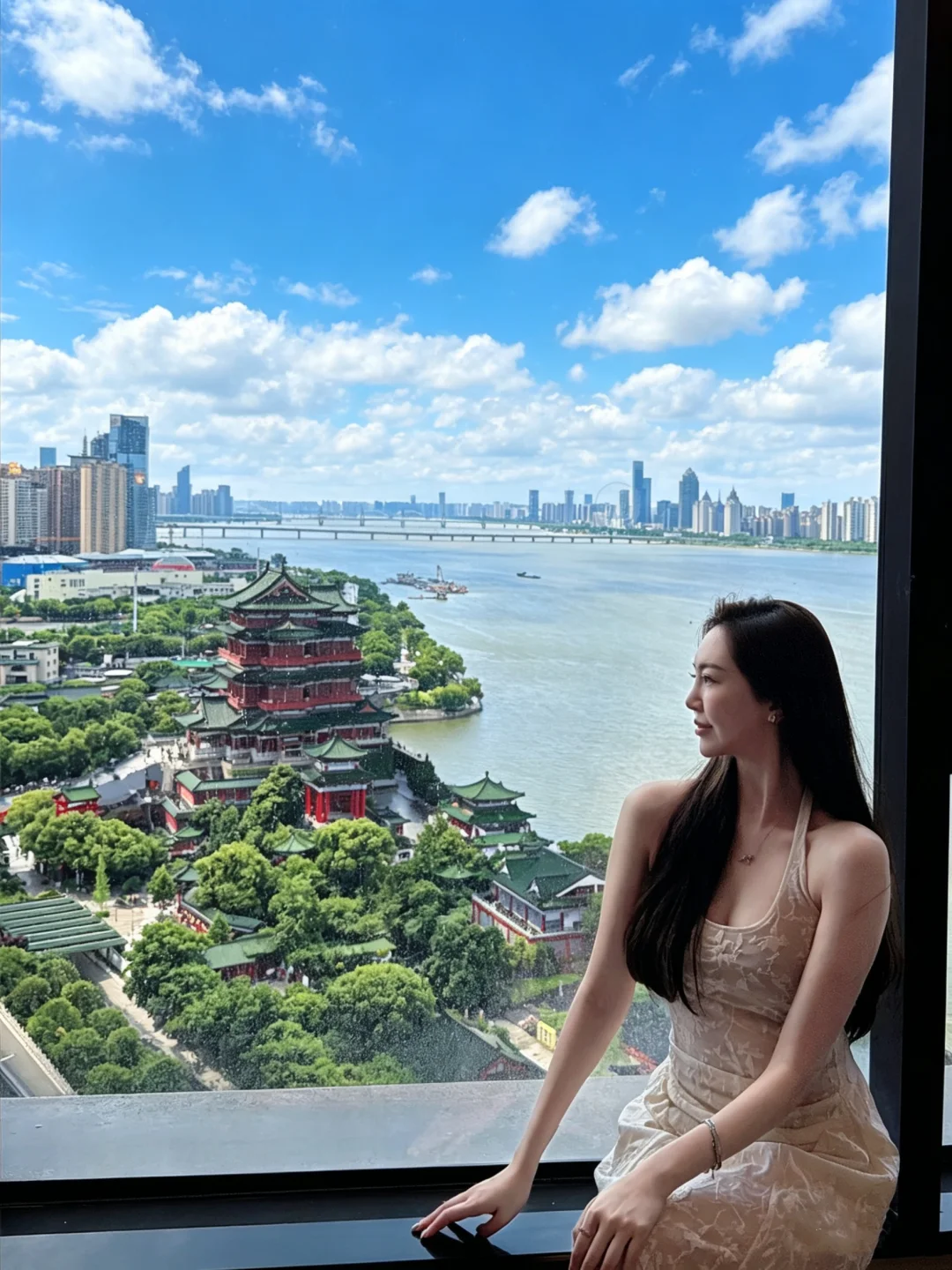 住进南昌的江景房，连发朋友圈的文案都省了！
