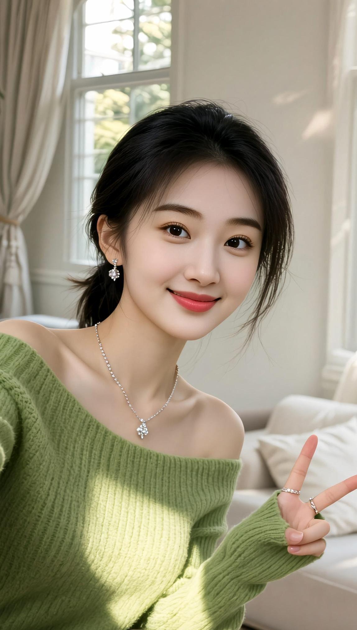 AI时髦居家写真 抖音ai创作 高颜值