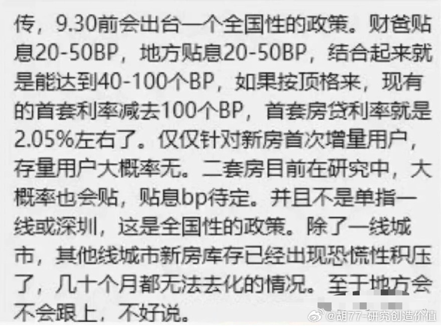 昨天，昨天出来一个地产加息政策，如下图。置信度度还比较高，这个对房地产是有一定的