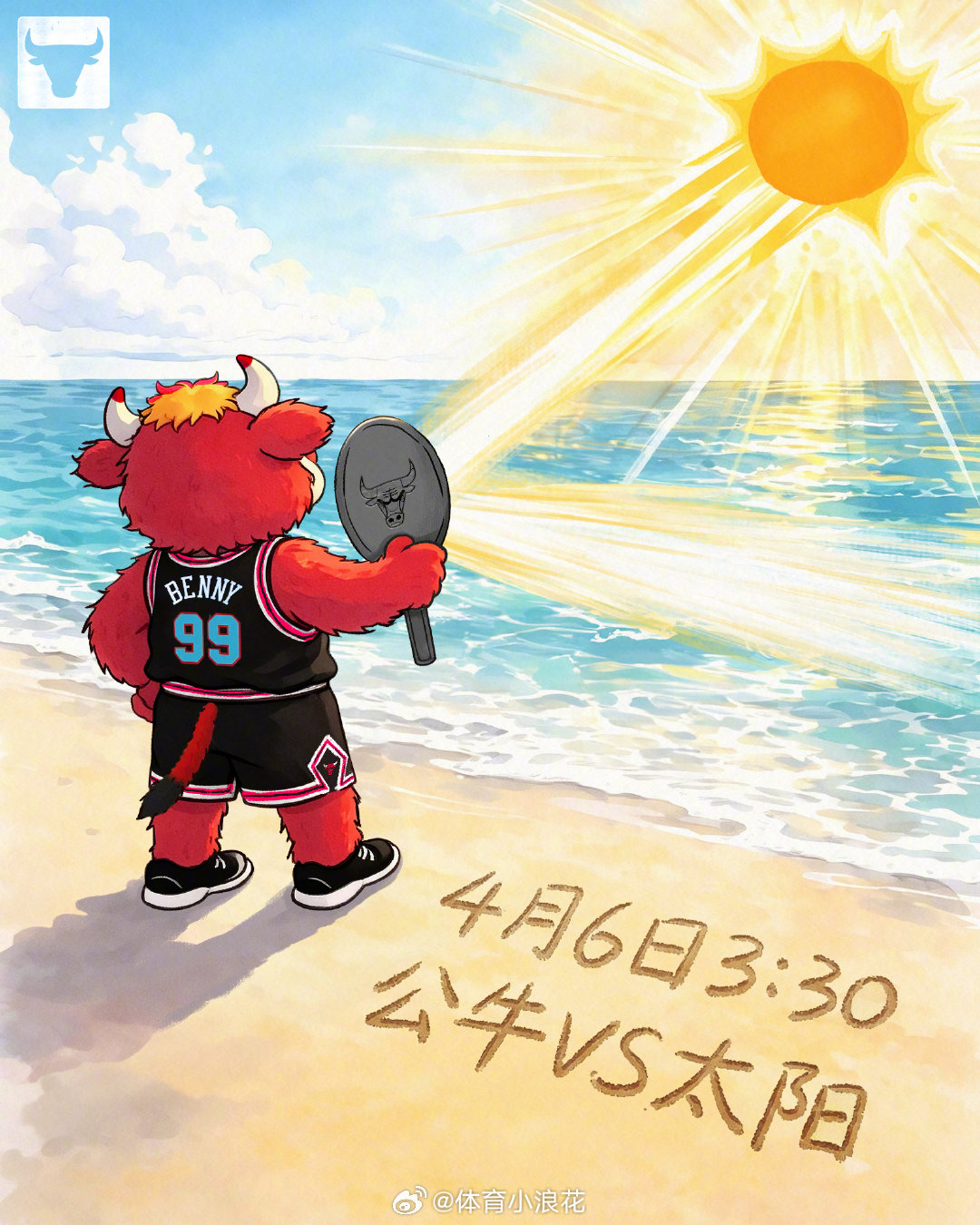 🔔常规赛预告🖌️🕗北京时间4月6日3:30AM🆚 主场迎战太阳vs公牛 