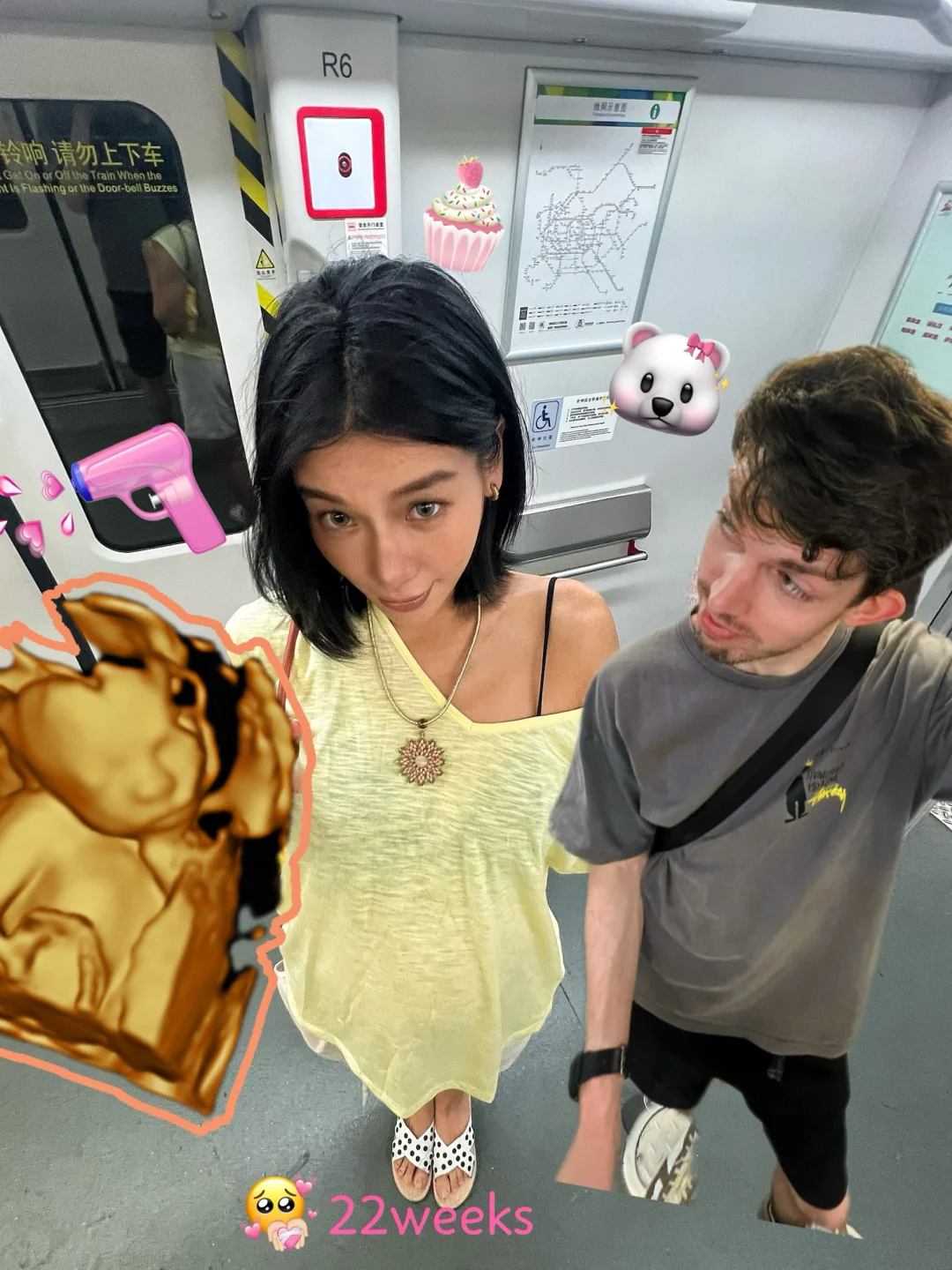 🇨🇳🇬🇧孕期Plog｜第一张一家三口🧋😆