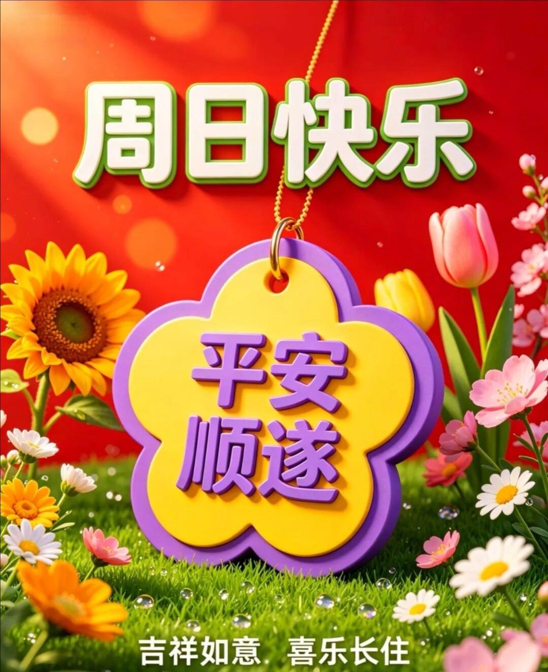 🌺🌴🎈一笺祝福寄清秋，浅秋当下不烦忧，金九纷华莫苦求，收获颇丰快节奏，心怀