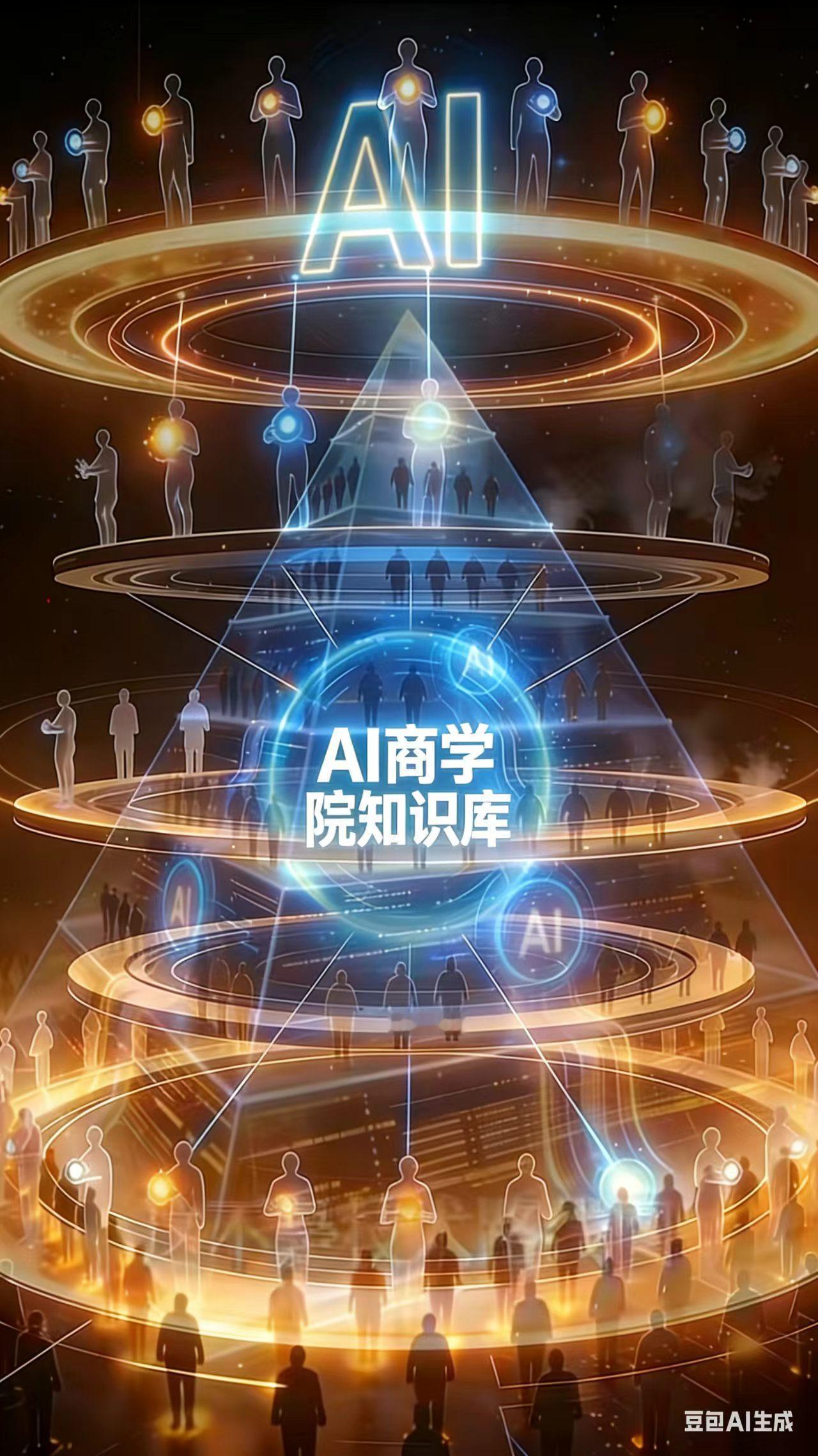 AI商学院的知识库体系：

知识库1（普惠型知识库，AI应用领域的普遍问题和专业