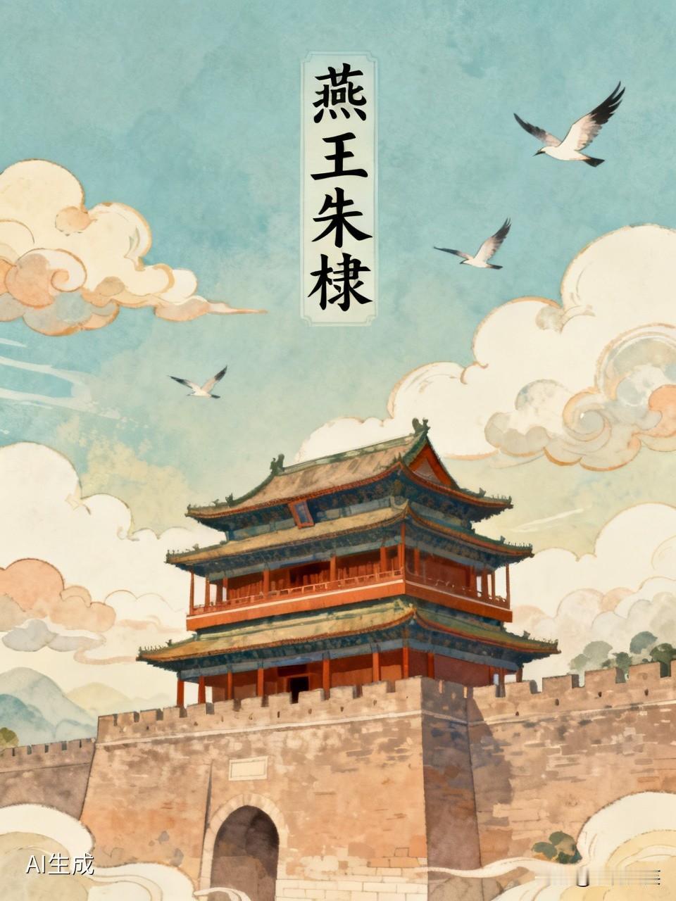 “朱棣”为什么叫“燕王”?
朱棣被称为“燕王”，是因为其父明太祖朱元璋建立明朝后