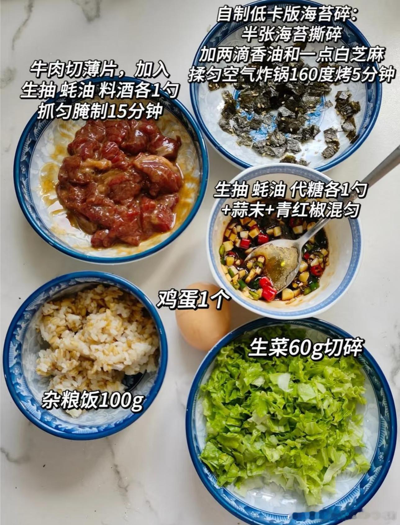 被高铁上的生菜牛肉拌饭馋疯了 减脂美食大军+1 