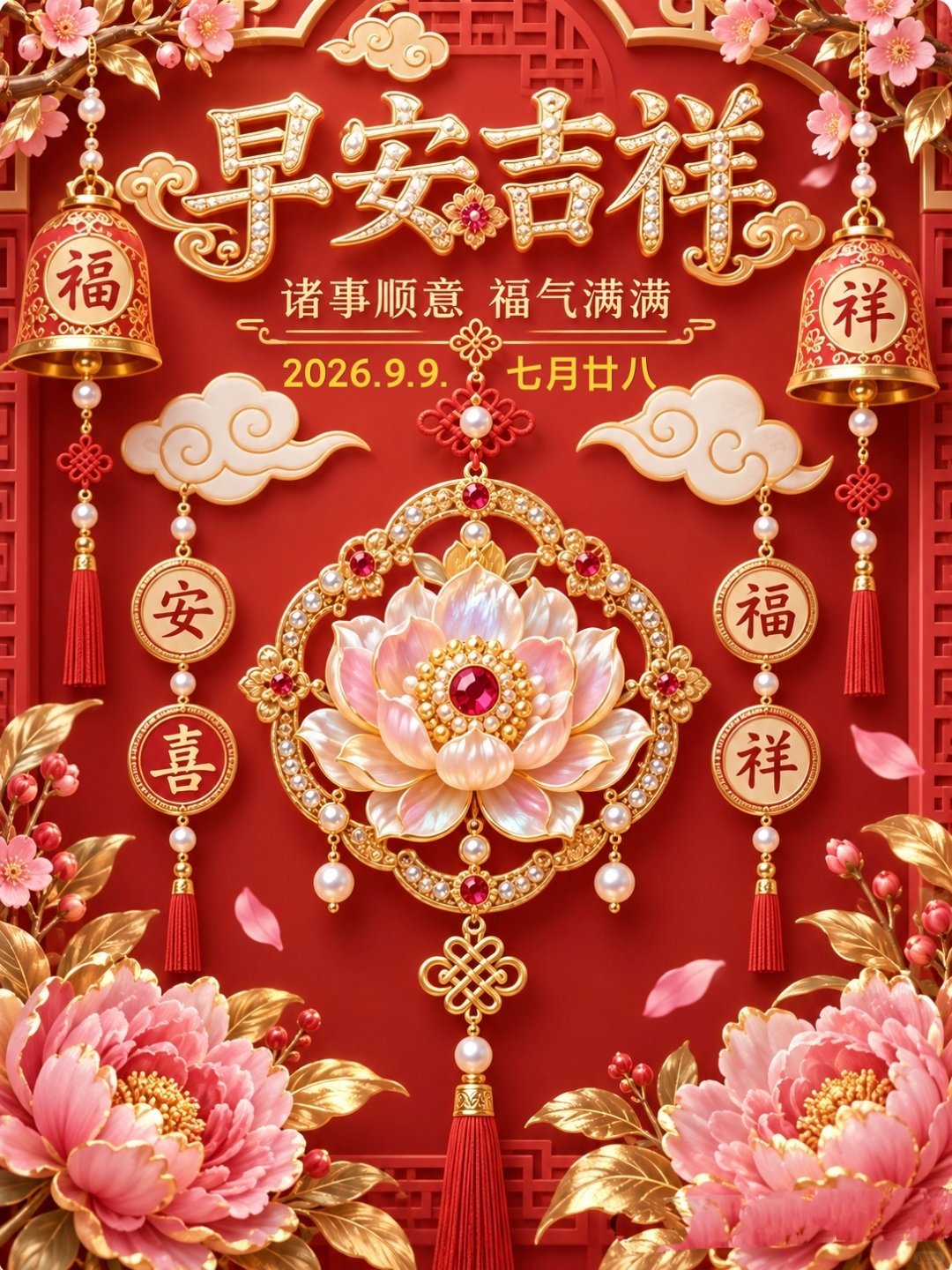 💞໑ຼ0໑ຼ6.9.9.  七月廿八💕☀️暖阳缓缓洒落，日子温柔松弛。一半烟