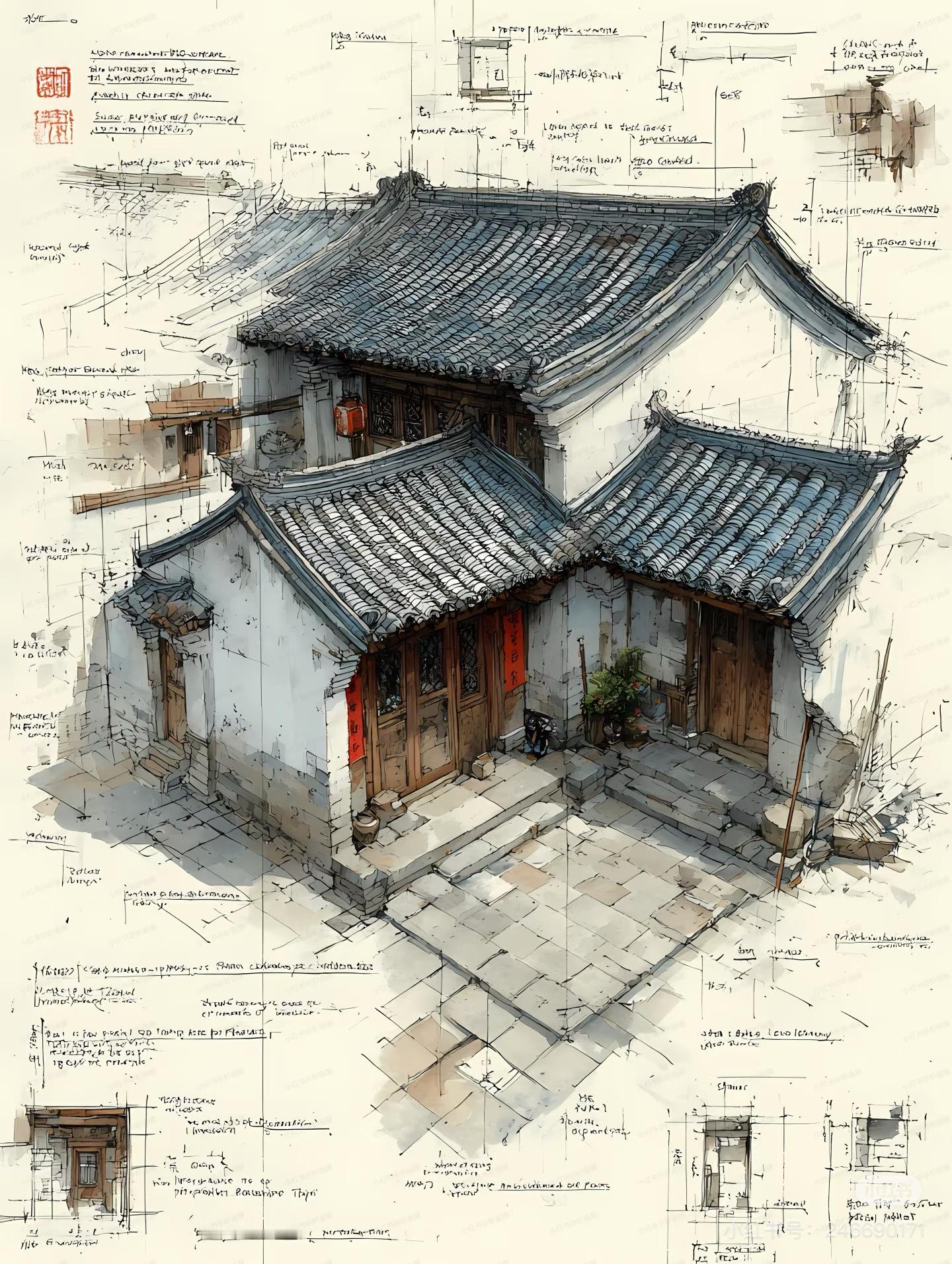中式古建 ​​​