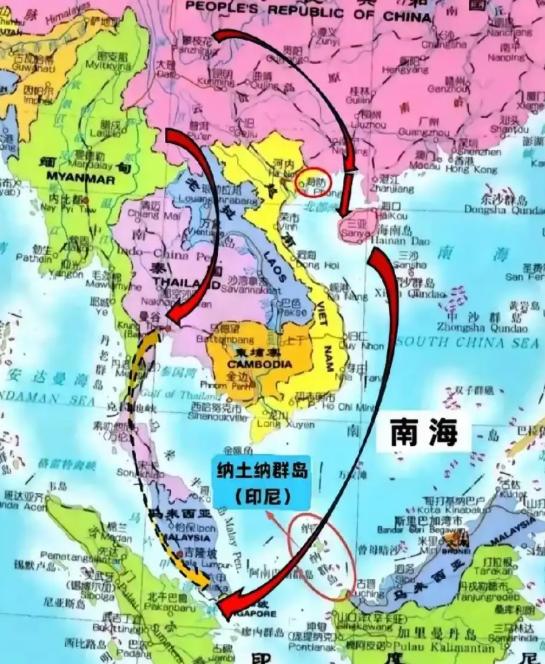 越南，已经主动从中国的经济巨舰上跳船了！很多人只当是广西修了条河，却没意识到，越