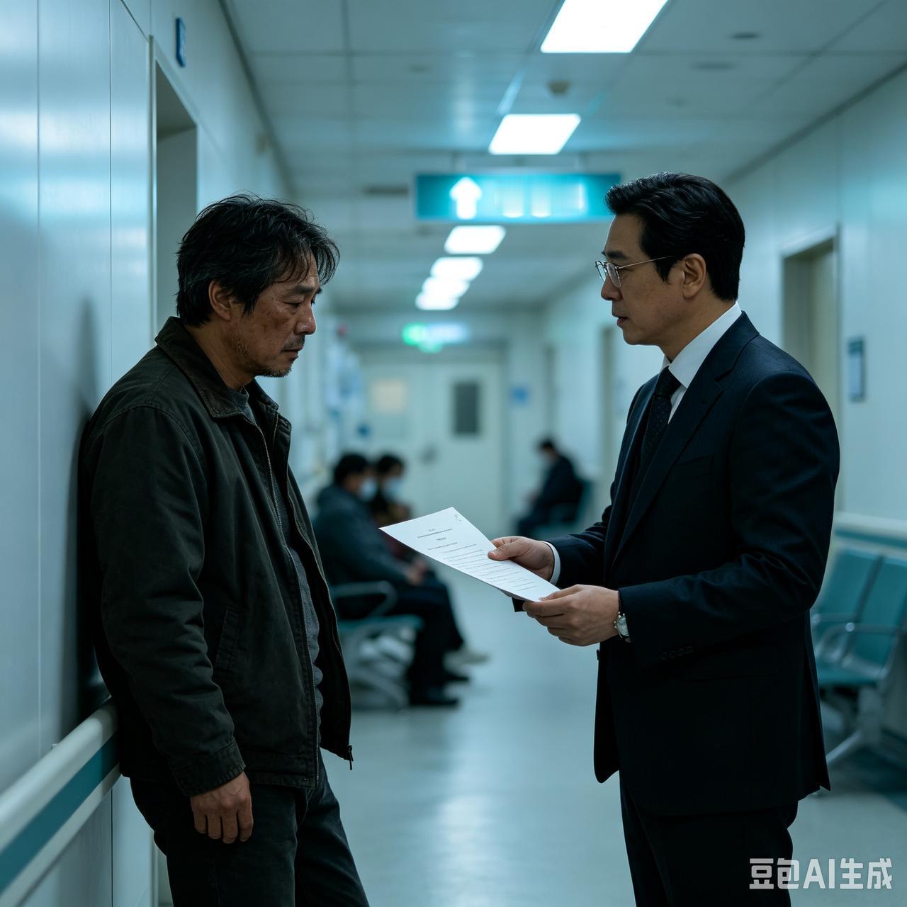 妻子车祸进ICU，丈夫拒签手术同意书：你的一切，早已与我无关。
 
医院ICU冰
