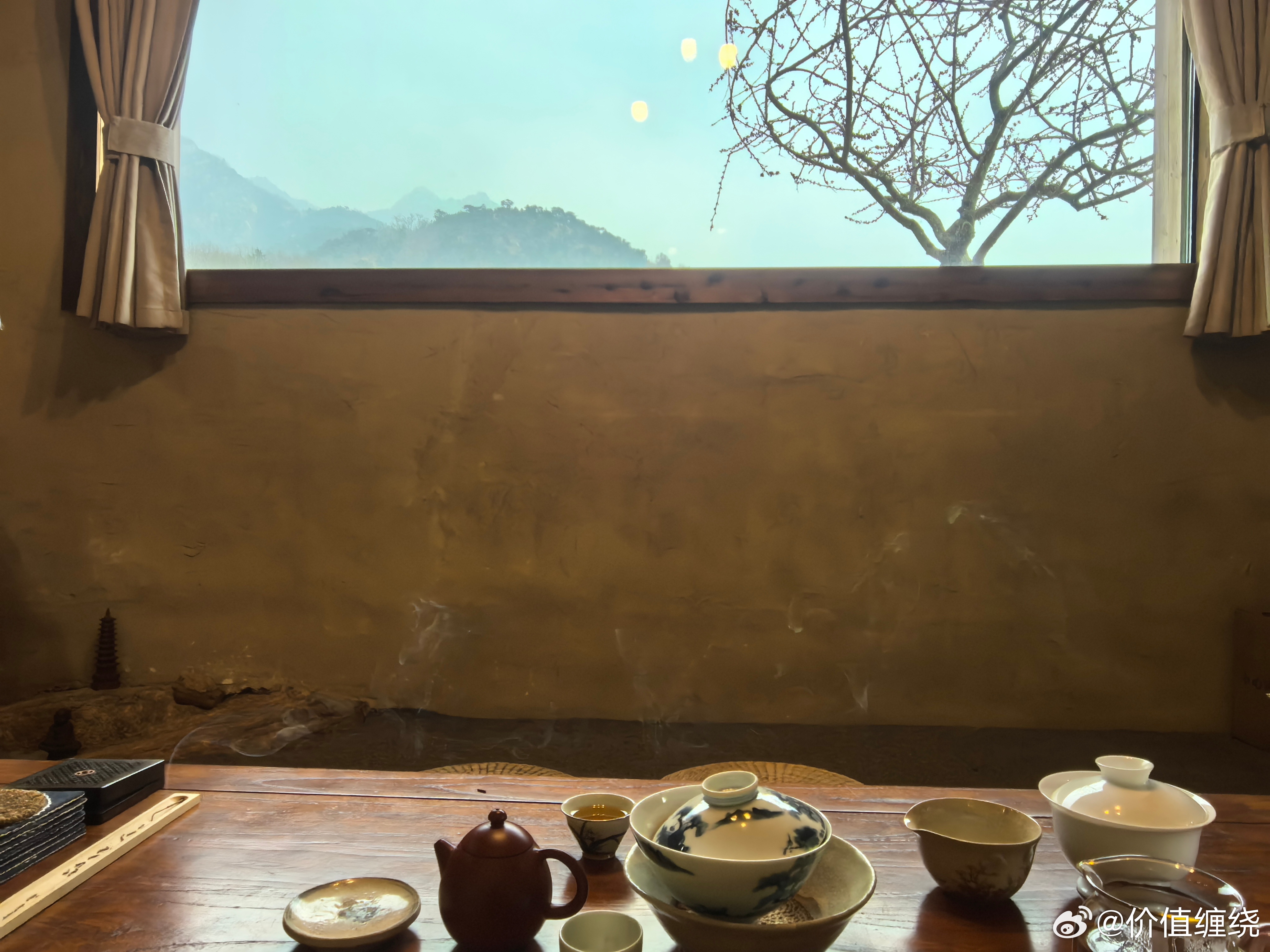 我喝茶看盘的地方 泰安·泰山风景名胜区