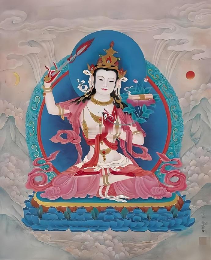 刷到文殊菩萨莫忽视！说什么都灵！ 