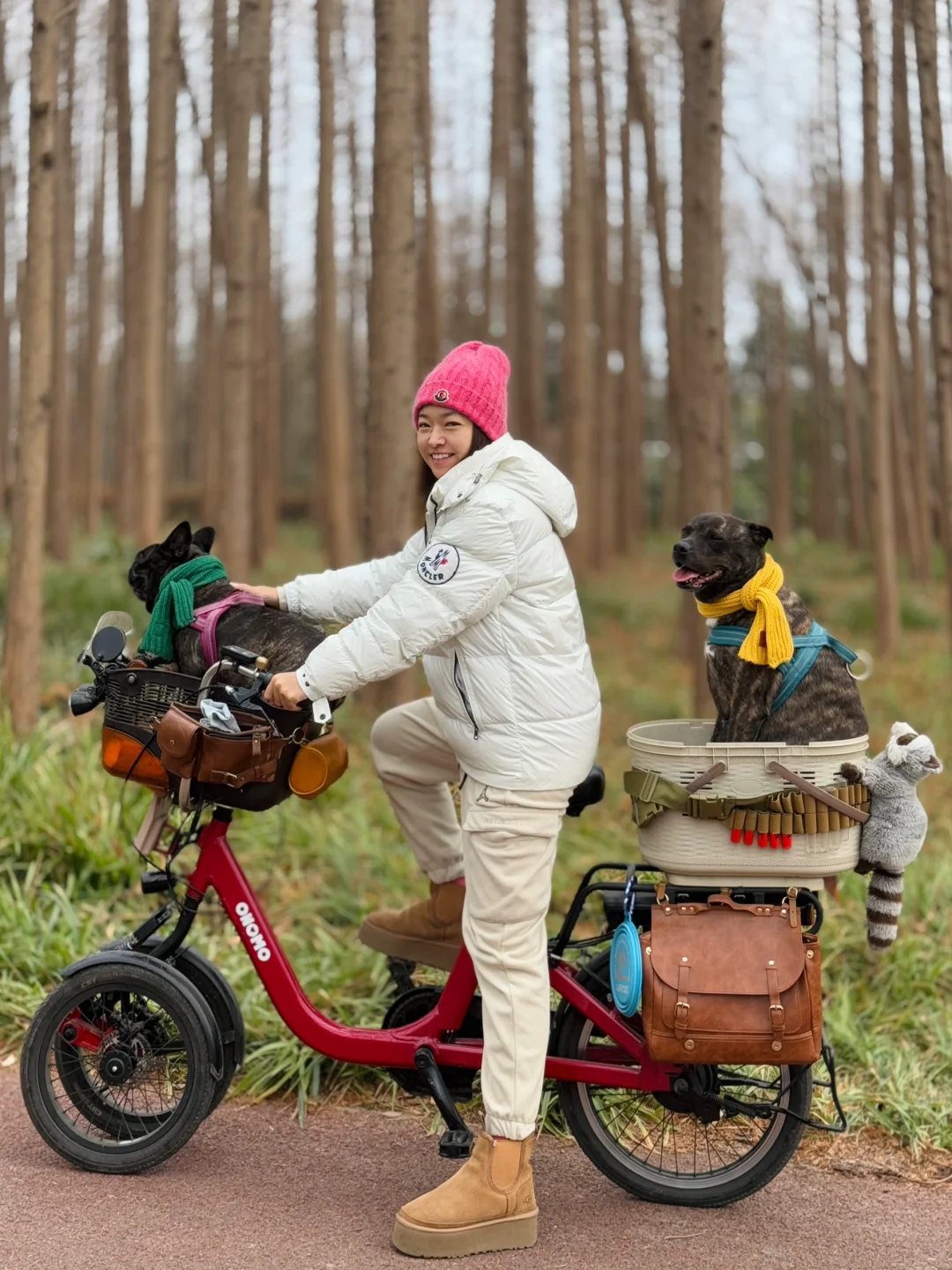 大年初三|遛仨娃啊