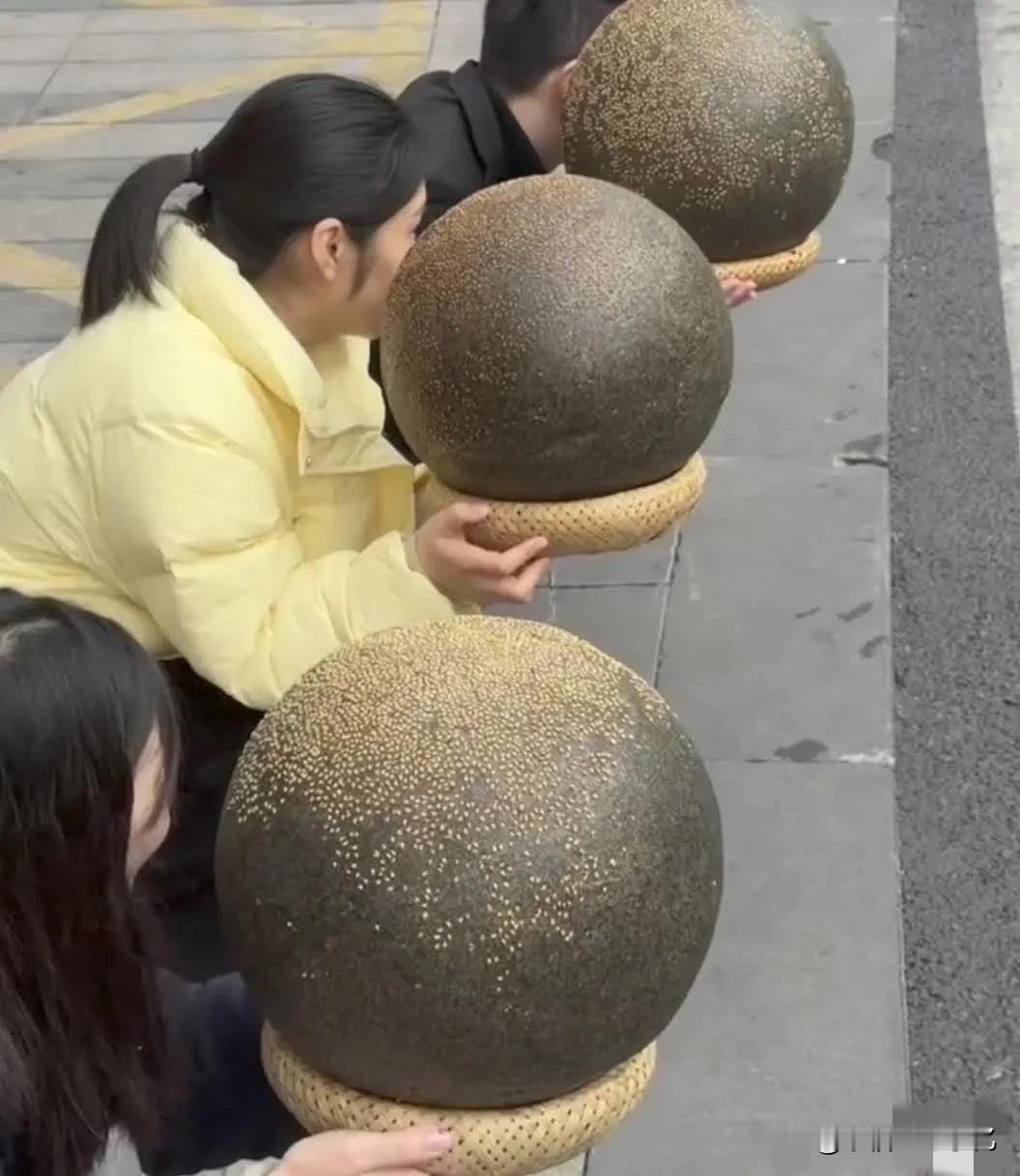 竟然像石头
