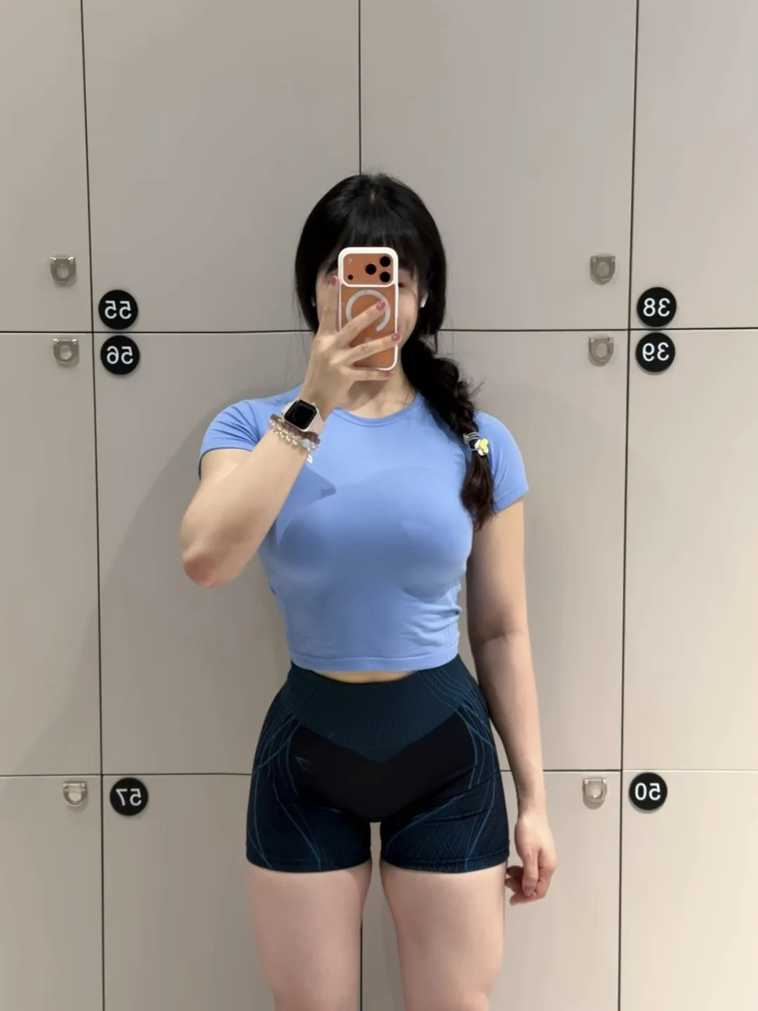 蓝色健身穿搭🩵💙