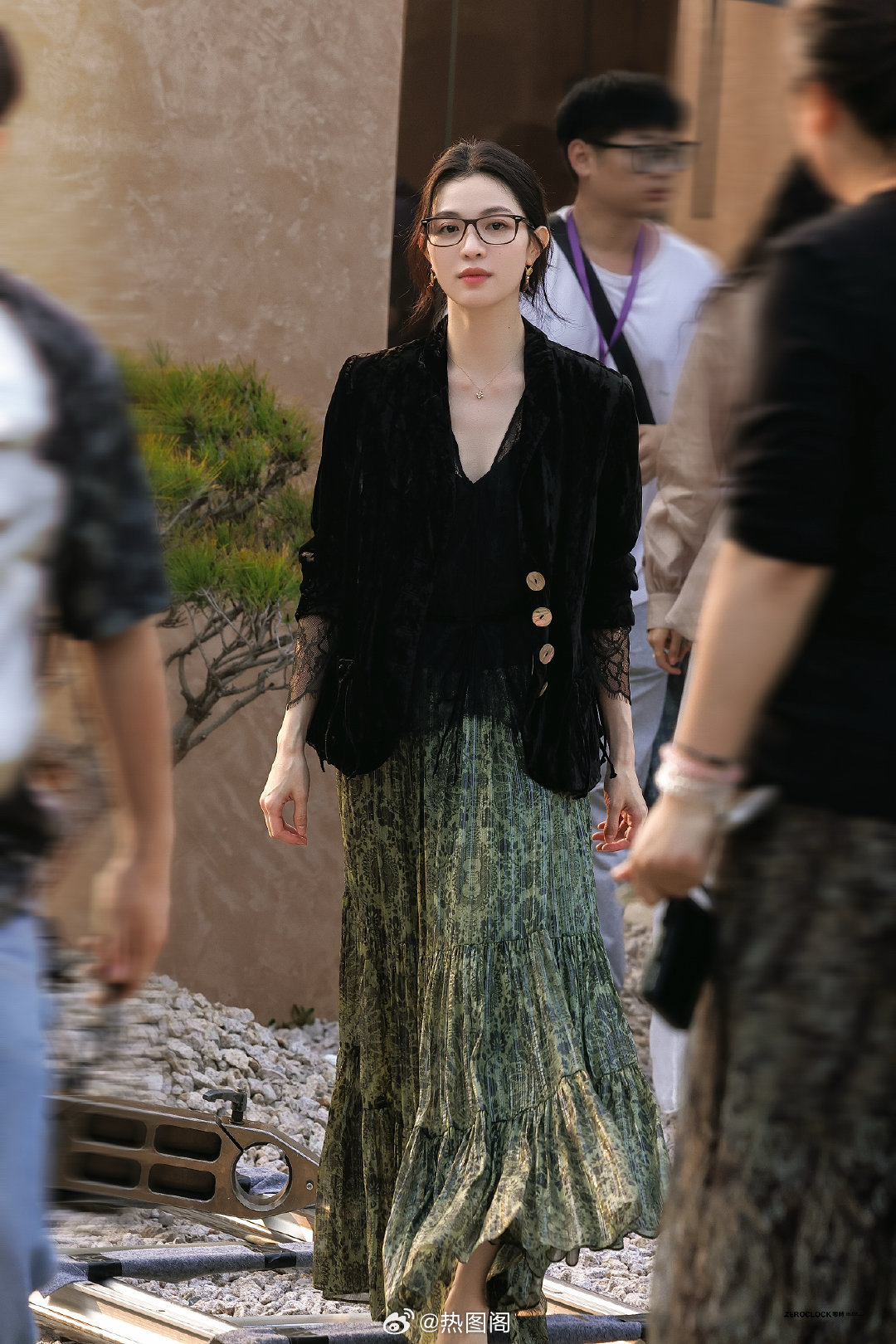 钟楚曦爱情慢慢 路透 热图阁公众号女艺人 