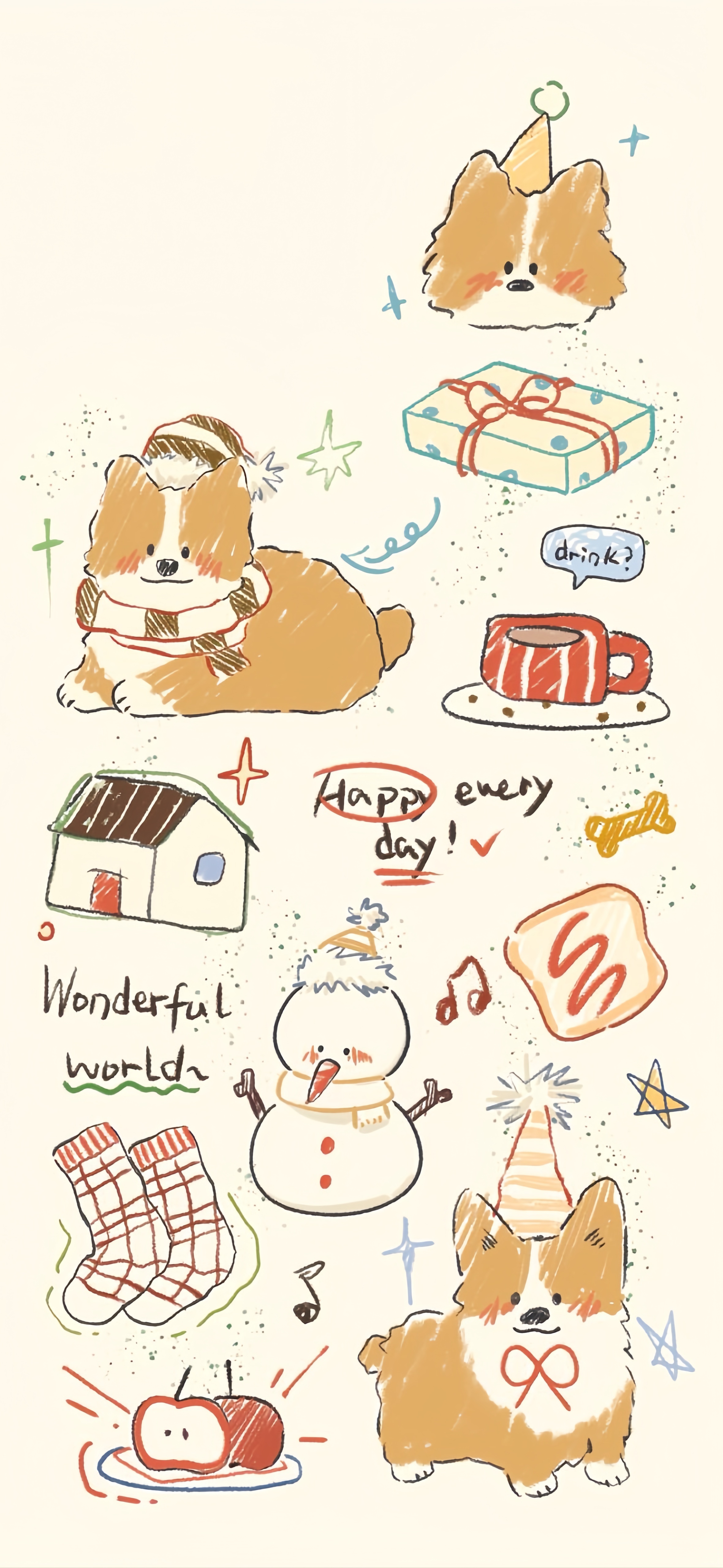 可爱壁纸又增加啦🍤 