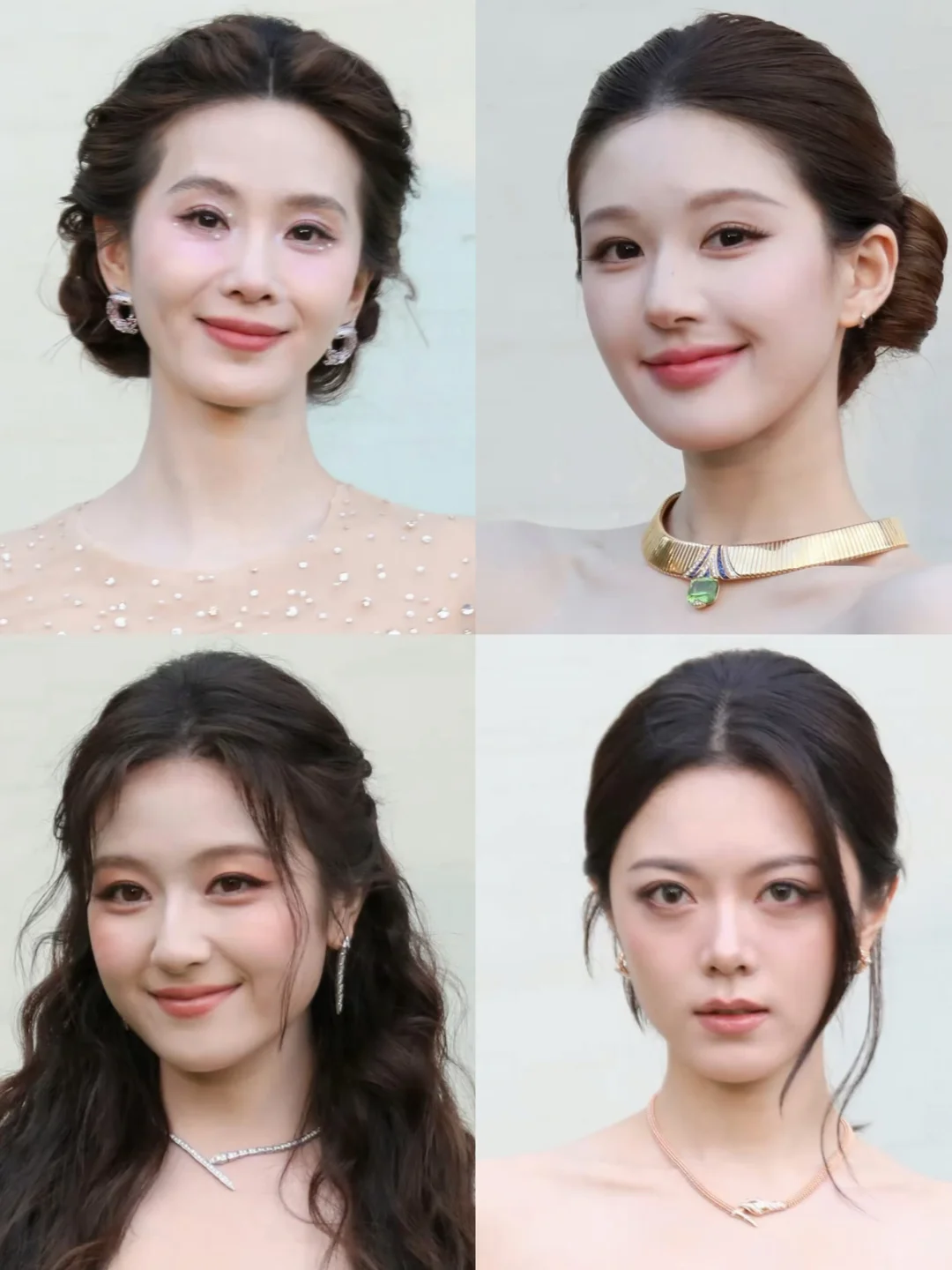 今日vogue红毯，这场好多小花啊！
