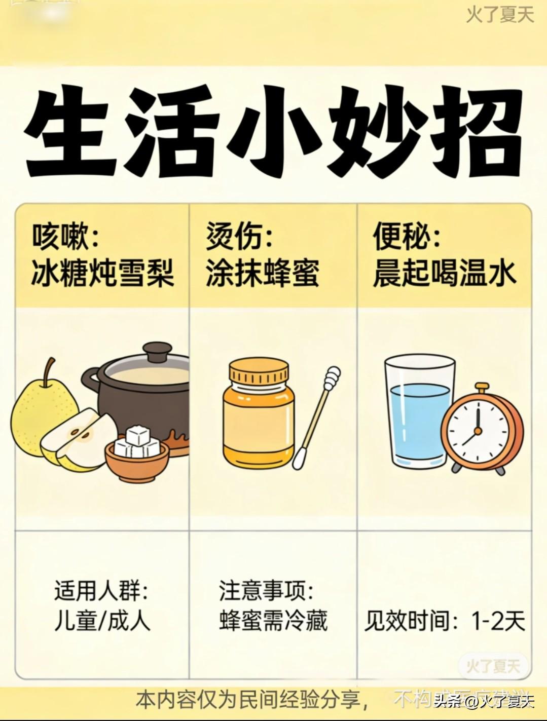 生活小妙招｜简单实用，家家都用得上