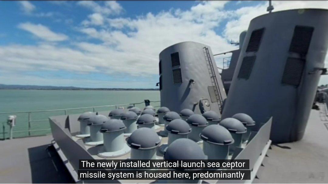 安扎克改装后的老蘑菇——Sea Ceptor垂发系统#武器装备[超话]##海军[