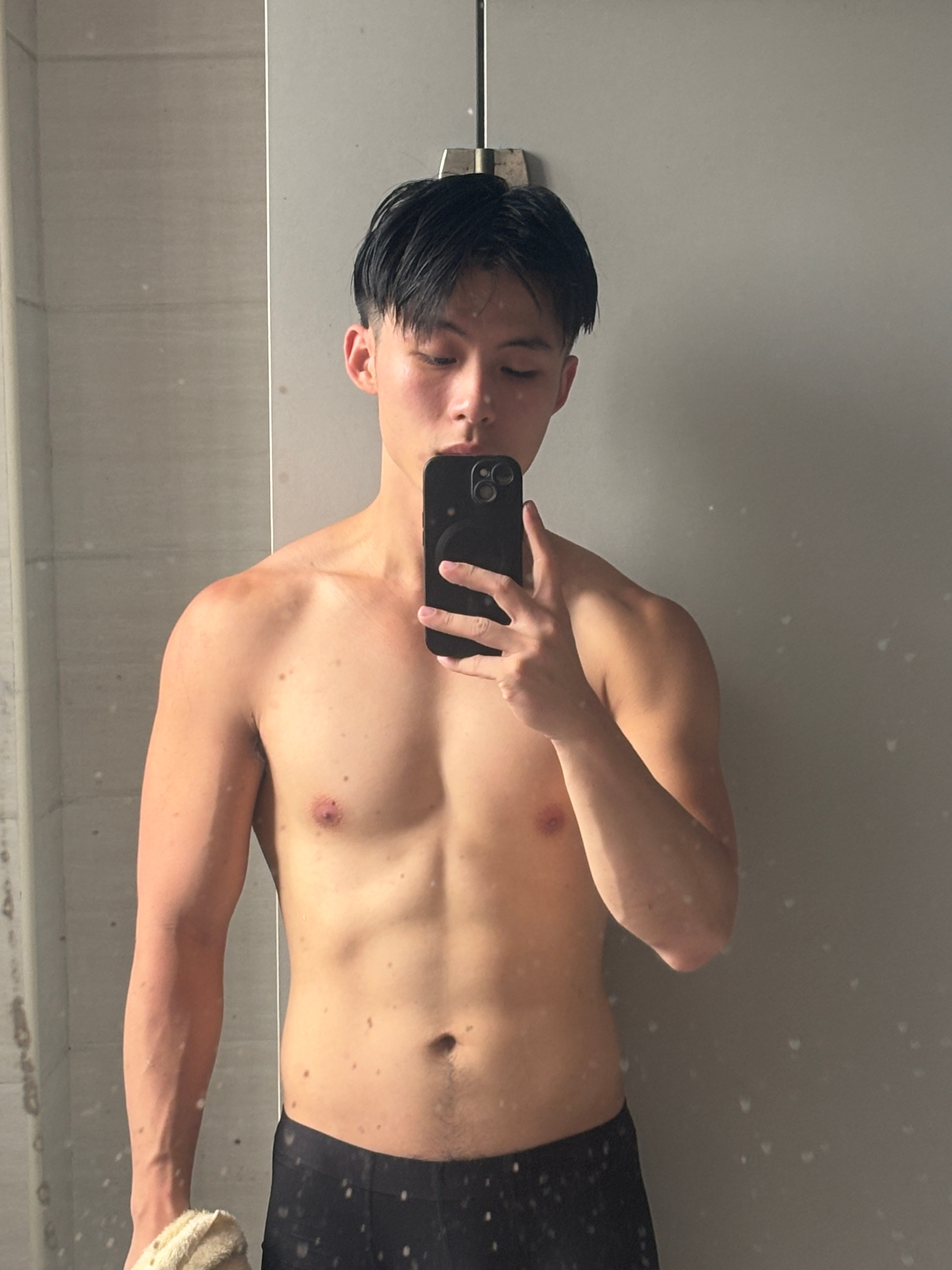 洗完澡我最帅 ​​​