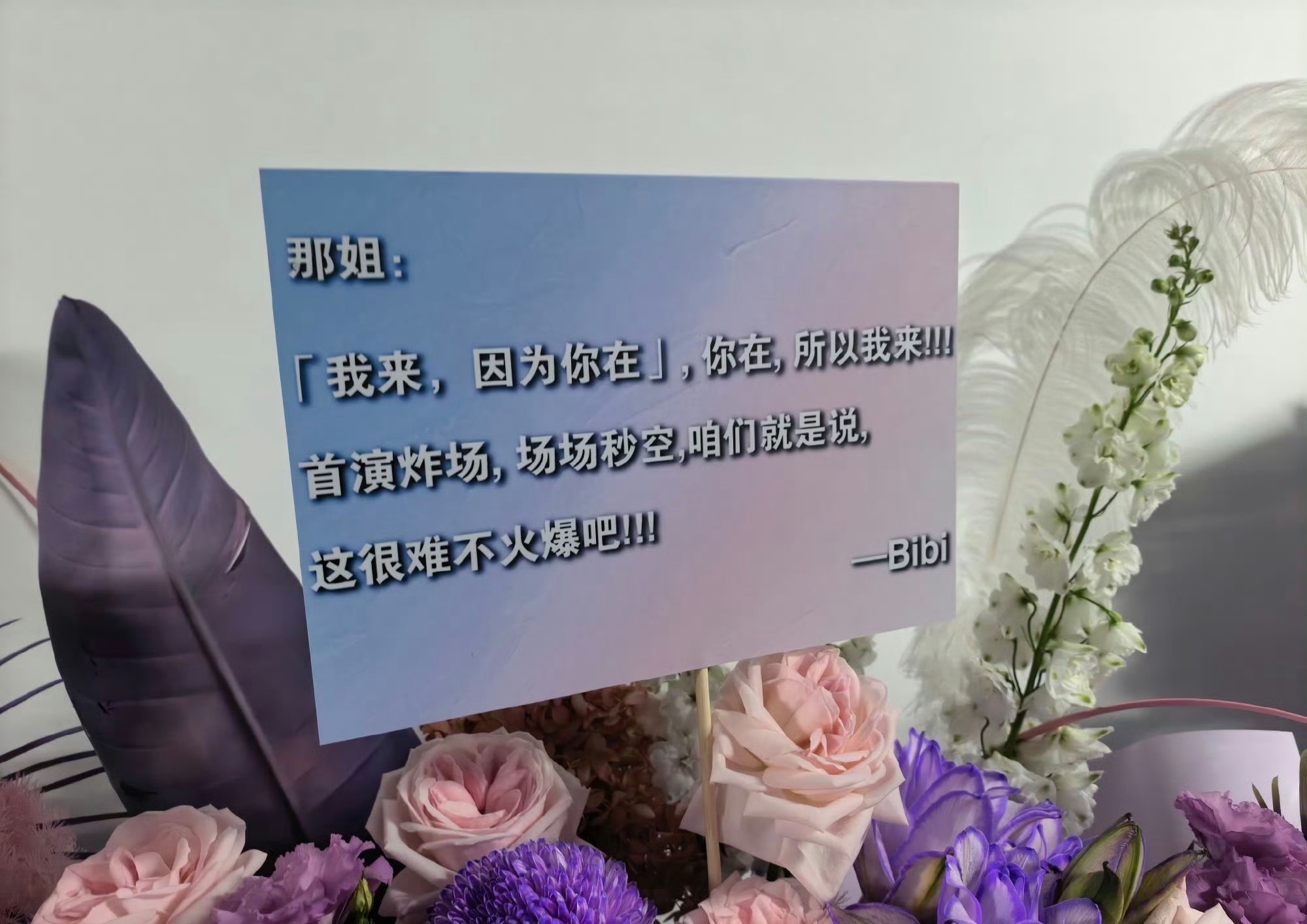 那英人脉这一块 花篮的蝴蝶兰，有人说是幸福向你飞来。王菲、窦靖童、张碧晨、沙宝亮