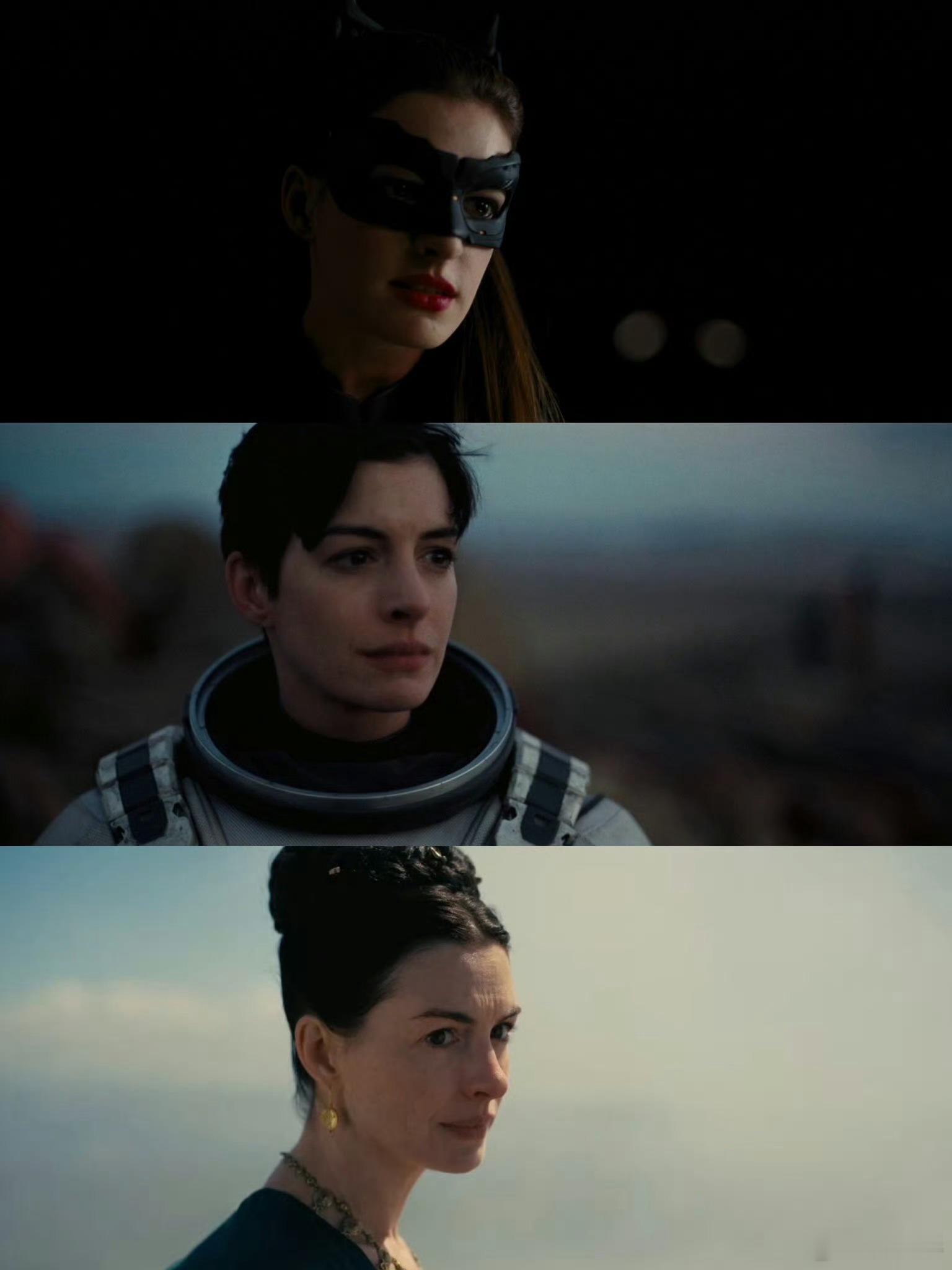 安妮海瑟薇参演诺兰三部力作造型一览！！奥德赛