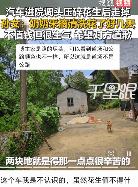 丢人丢到家了！广西桂林，一辆不知从哪来的私家车，大摇大摆开进了女子家的院坝里掉头