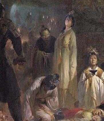 很多人以为殉葬就是把活人关进地宫，门一关，他们就只能哭喊着等死，其实，为了活下去