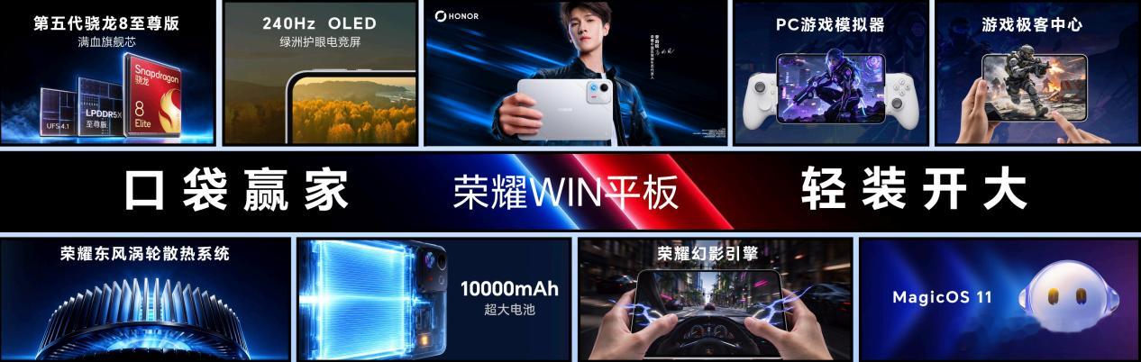 年度T0电竞夯机荣耀WIN2价格真是杀手锏：12+512GB国补到手5499元，